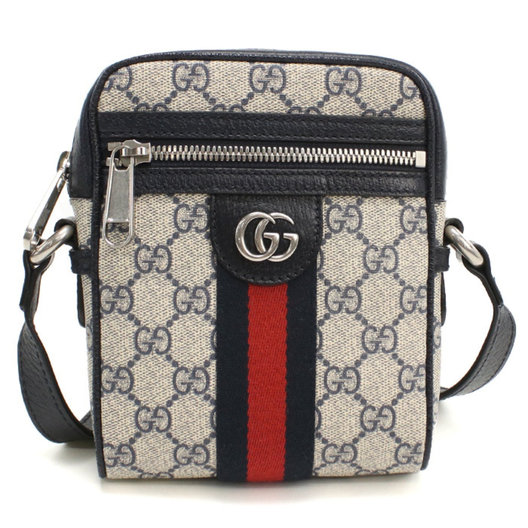 GUCCI Ophidia Mini Messenger Bag, Blue