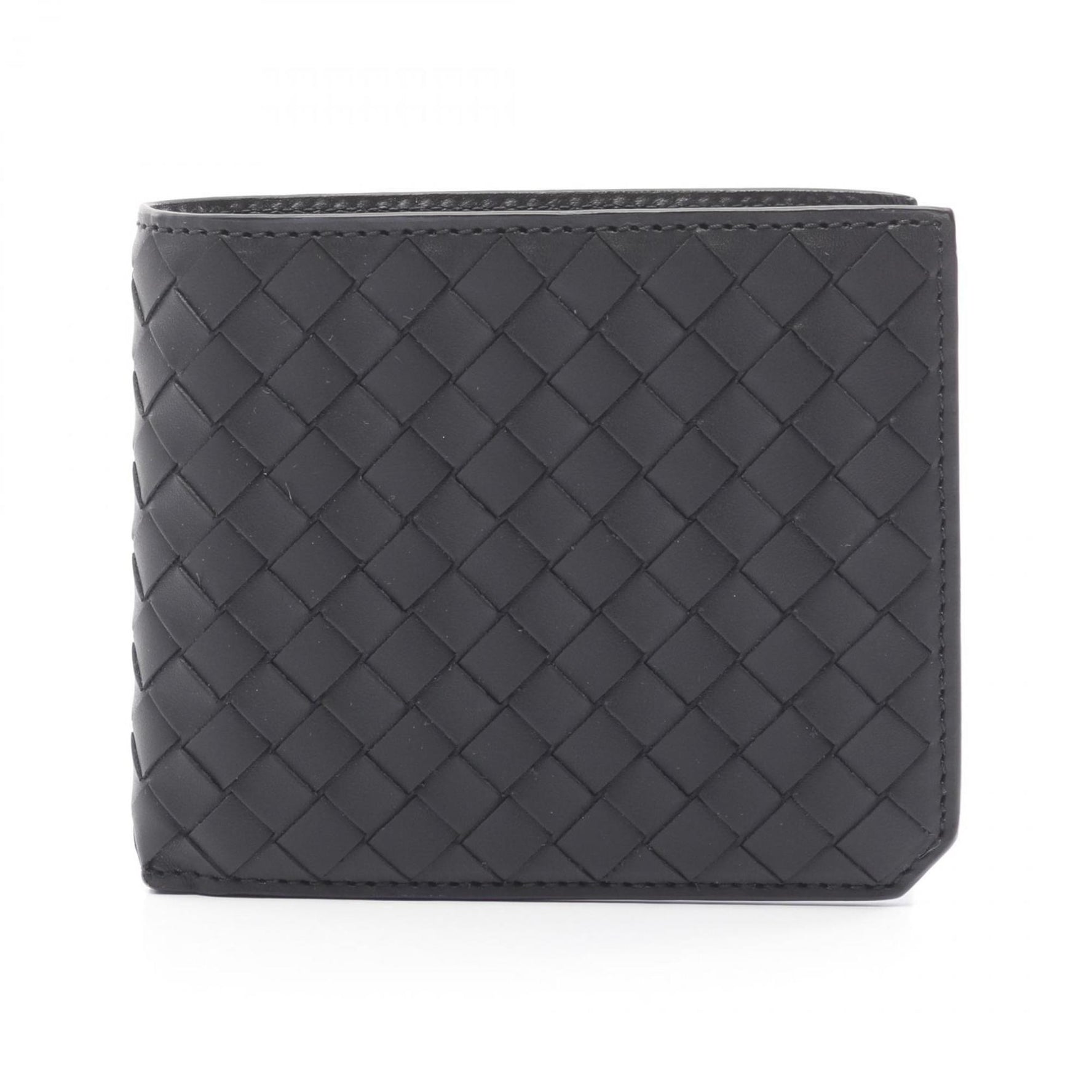 BOTTEGA VENETA Intrecciato Piccolo Bi-fold Wallet Leather
