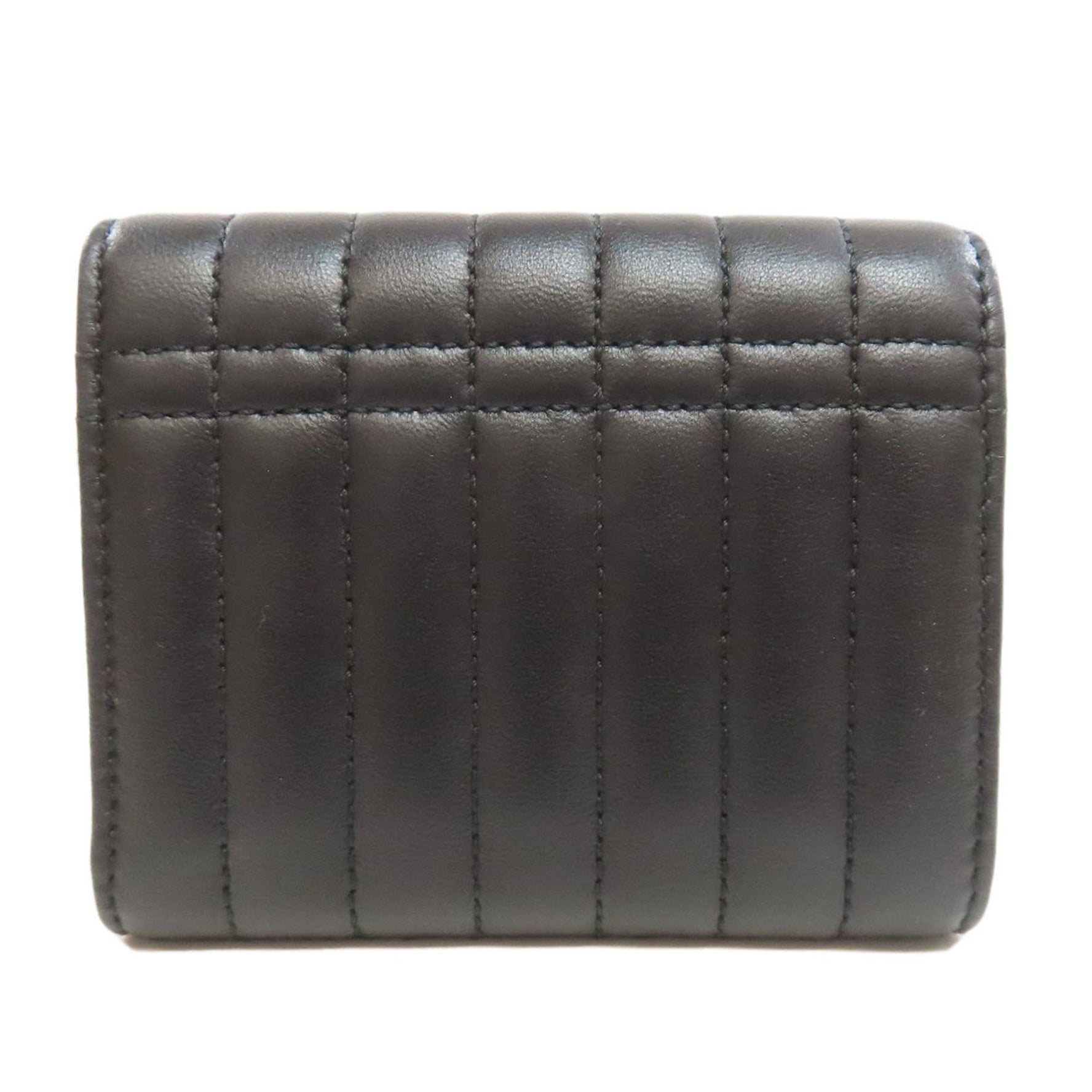 Burberry Lola TB Bi-fold Wallet Leather Women's BURBERRY