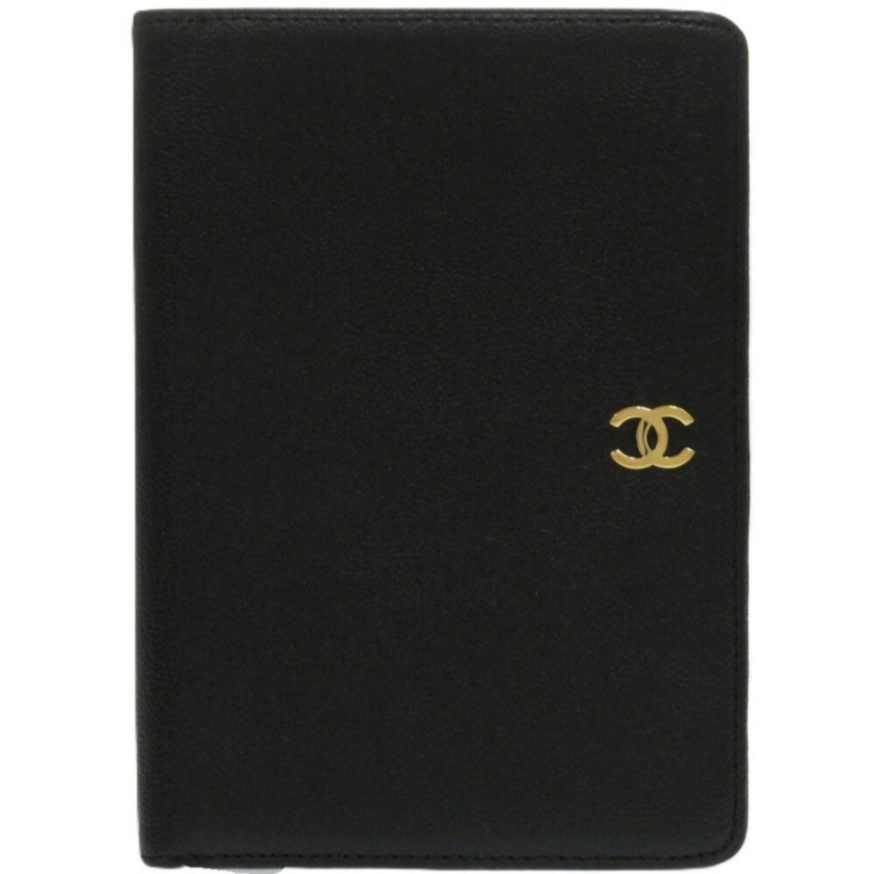 CHANEL Coco Mark Lambskin 1308 Bi-fold Wallet