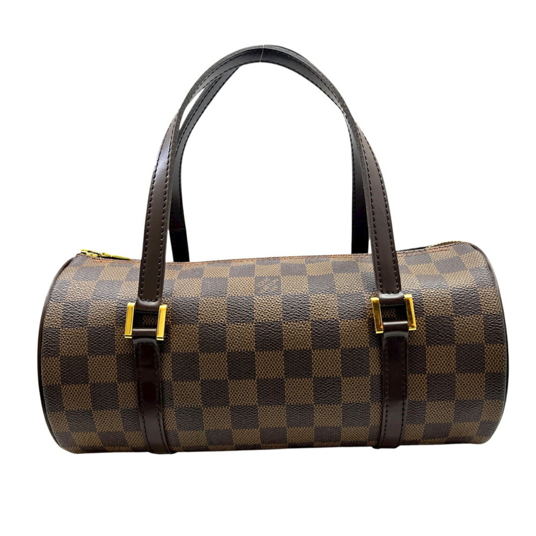 LOUIS VUITTON Papillon Handbag Damier Brown