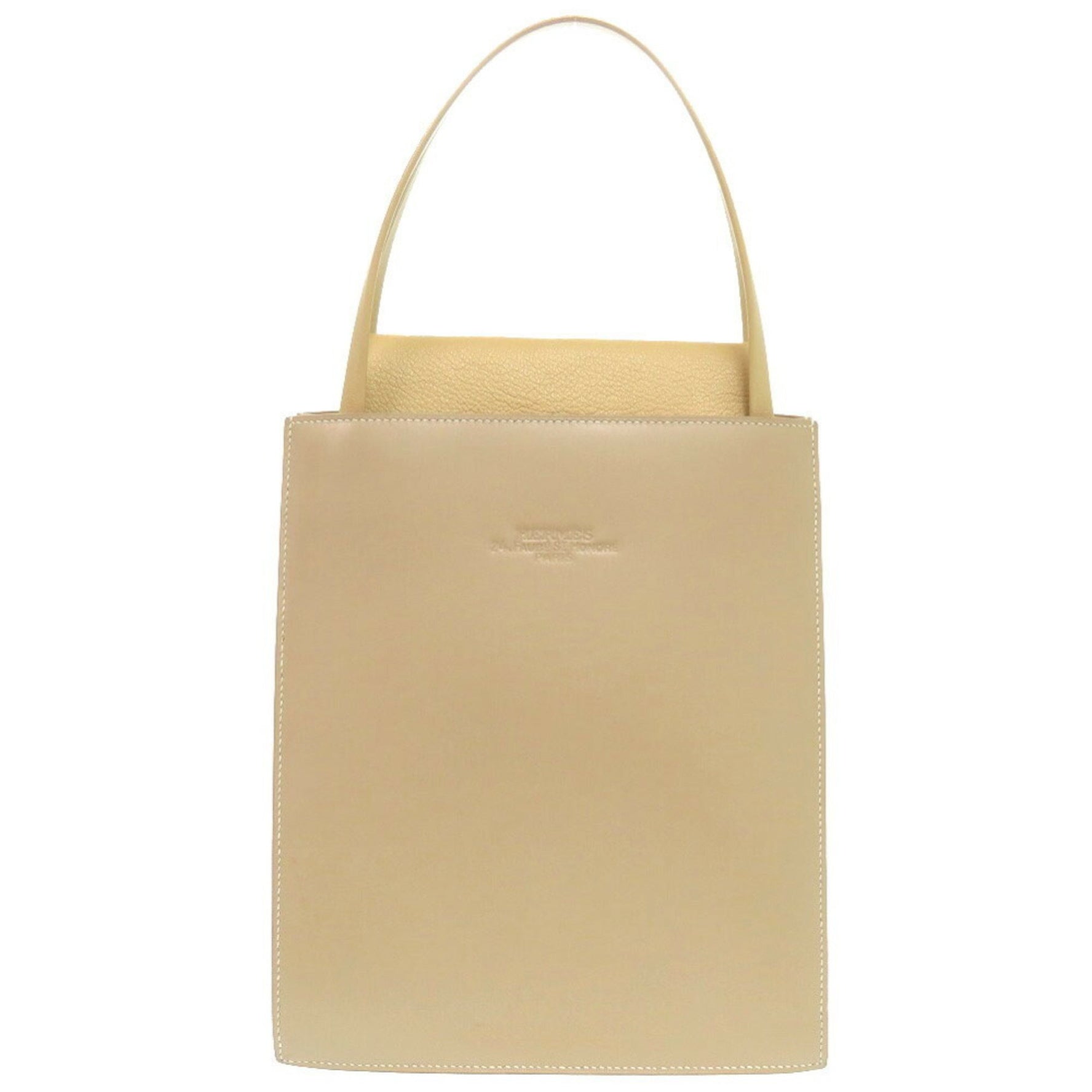 Hermes Lucy MM Box Calf Chevre Tote Bag 1430