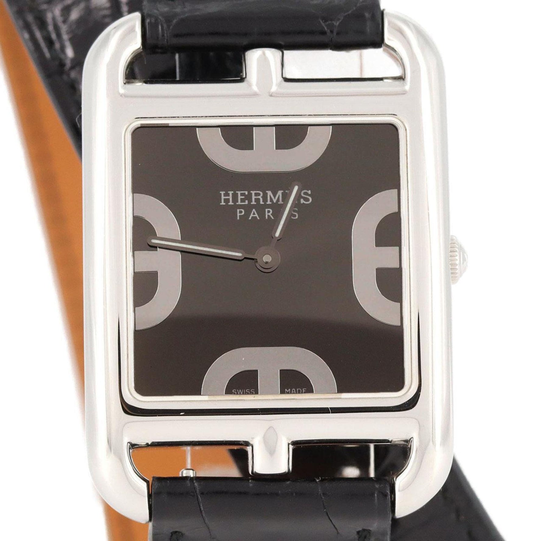 Hermes Cape Cod Double Tour SS Quartz Watch