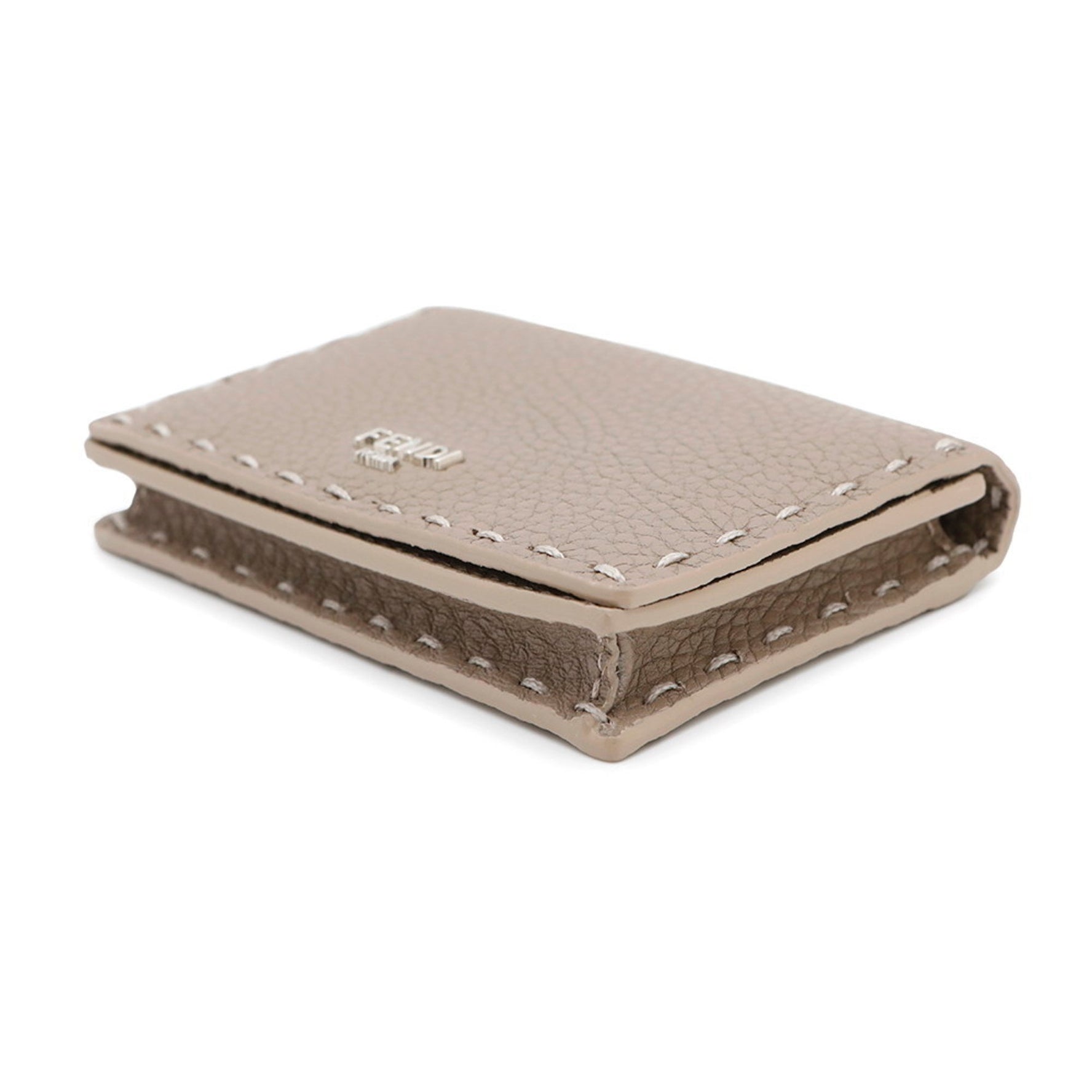 Fendi Business Card Holder/Card Case Peekaboo Selleria Pass
