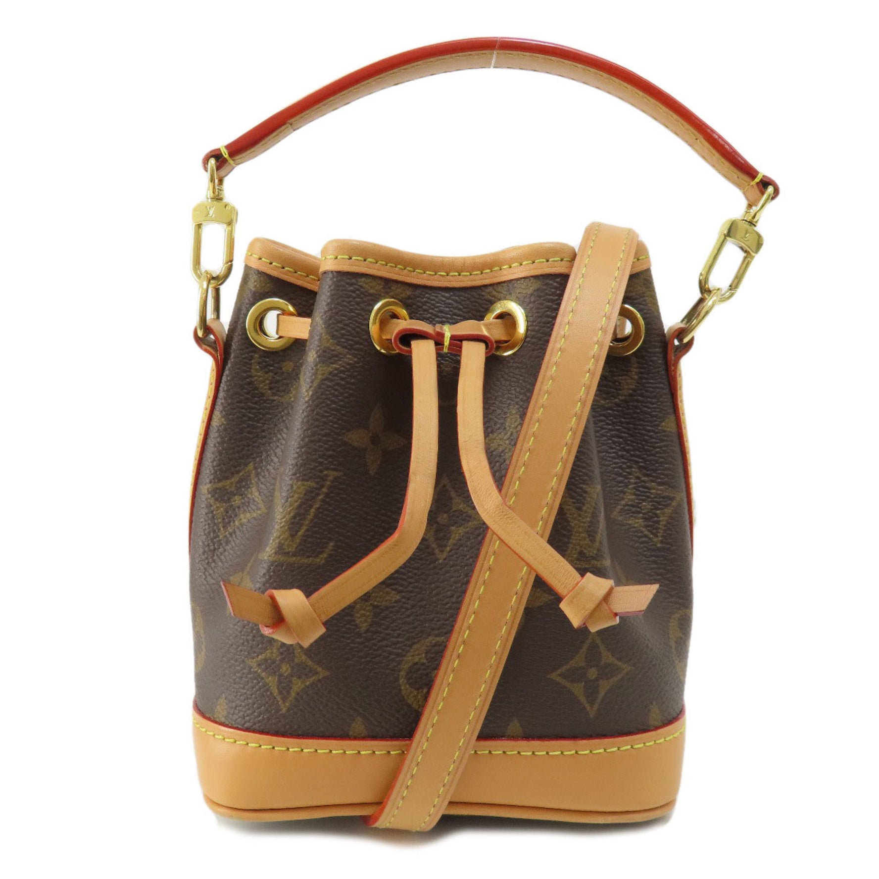Louis Vuitton Nano Noe Handbag Canvas