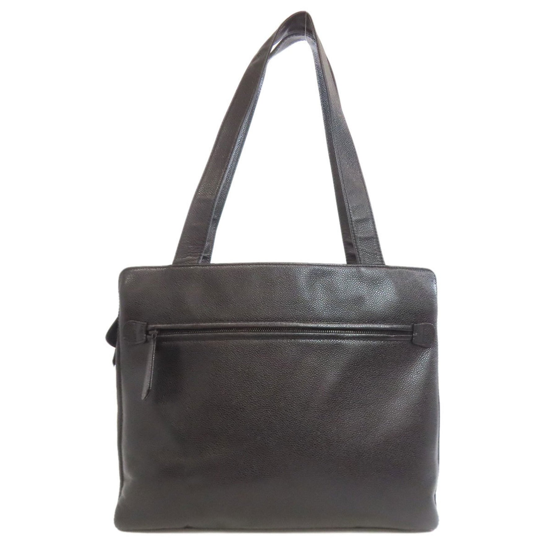 Chanel Coco Mark Tote Bag in Grained Calfskin