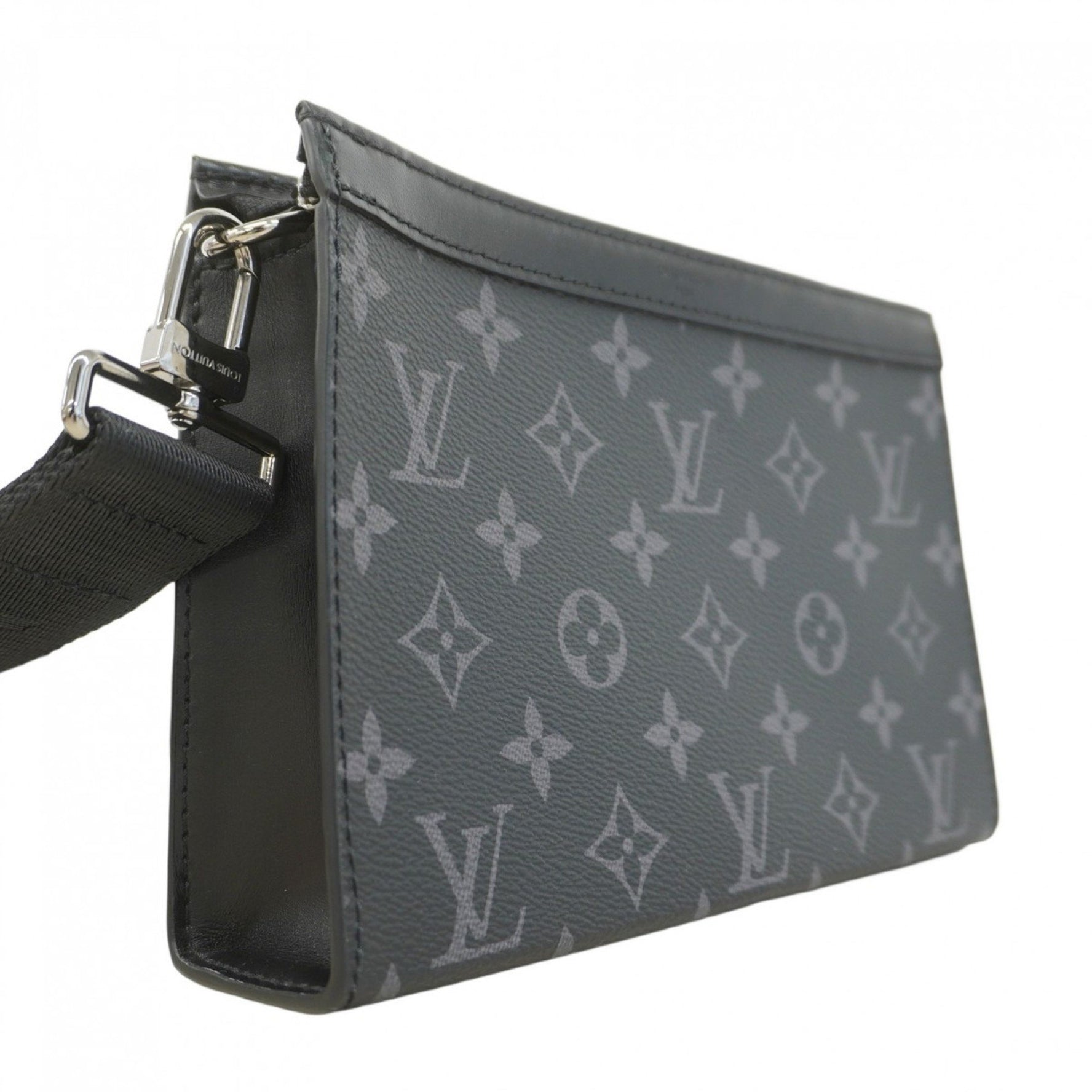 Louis Vuitton Monogram Eclipse Gaston Wearable Wallet Shoulder Bag