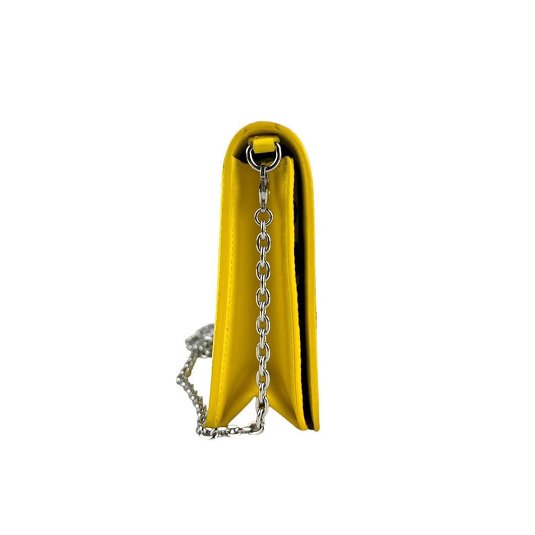 Louis Vuitton LOUIS VUITTON Chain Wallet, LV x YK Epi Leather Portefeuille Twist