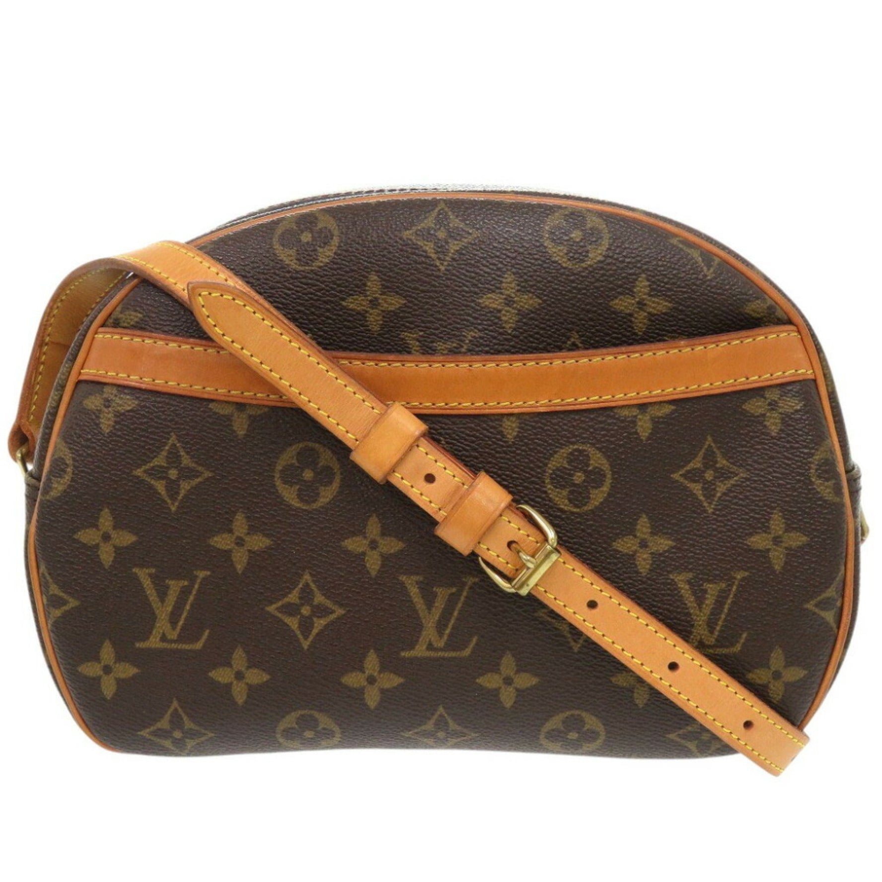 Louis Vuitton Blois Monogram Brown Shoulder Bag VUITTON