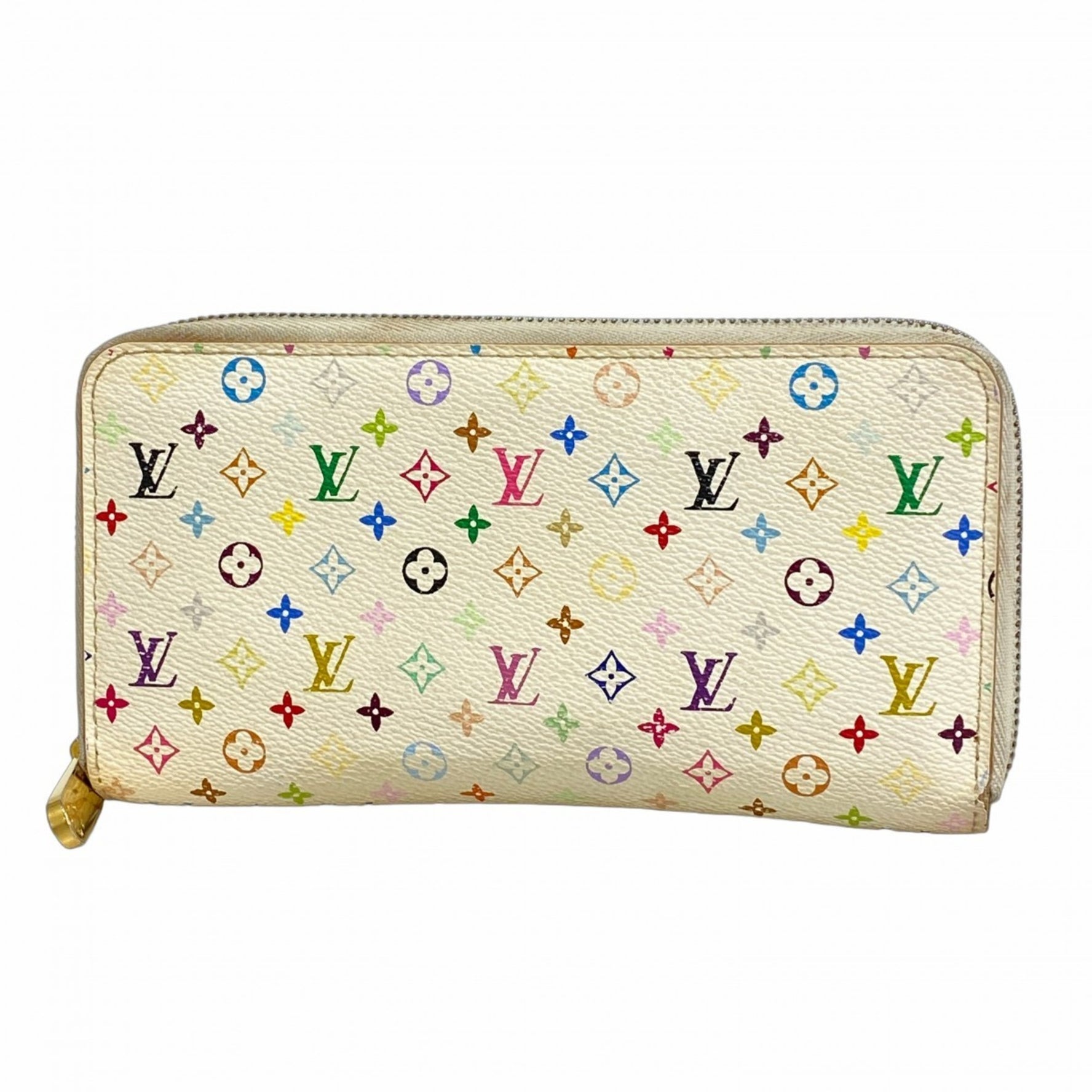 Louis Vuitton Monogram Multicolore Zippy Wallet M60049 Bron Women's