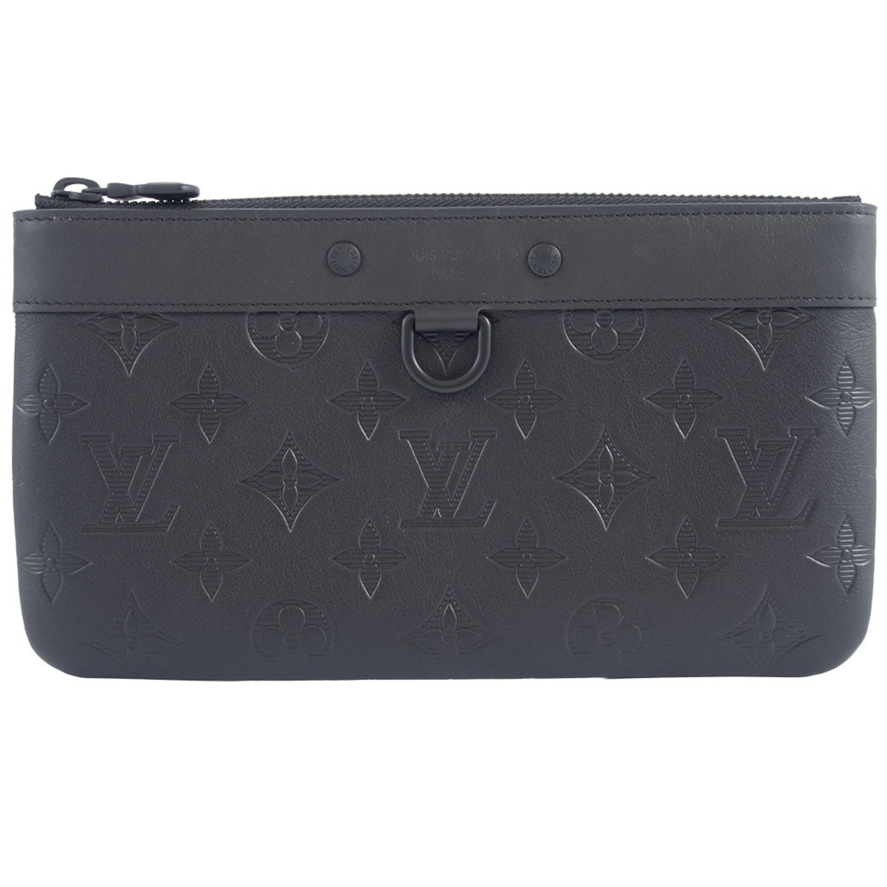 Louis Vuitton Pochette Discovery PM Clutch Bag Monogram Shadow
