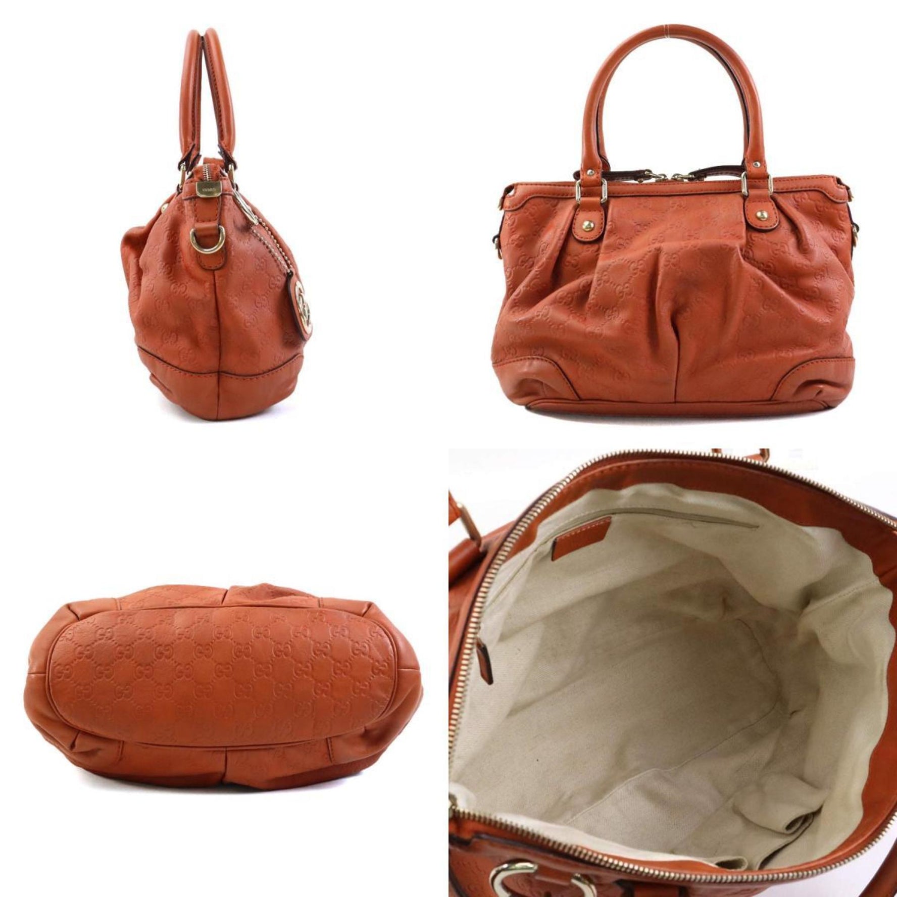 GUCCI Handbag Shoulder Bag Sukey Leather