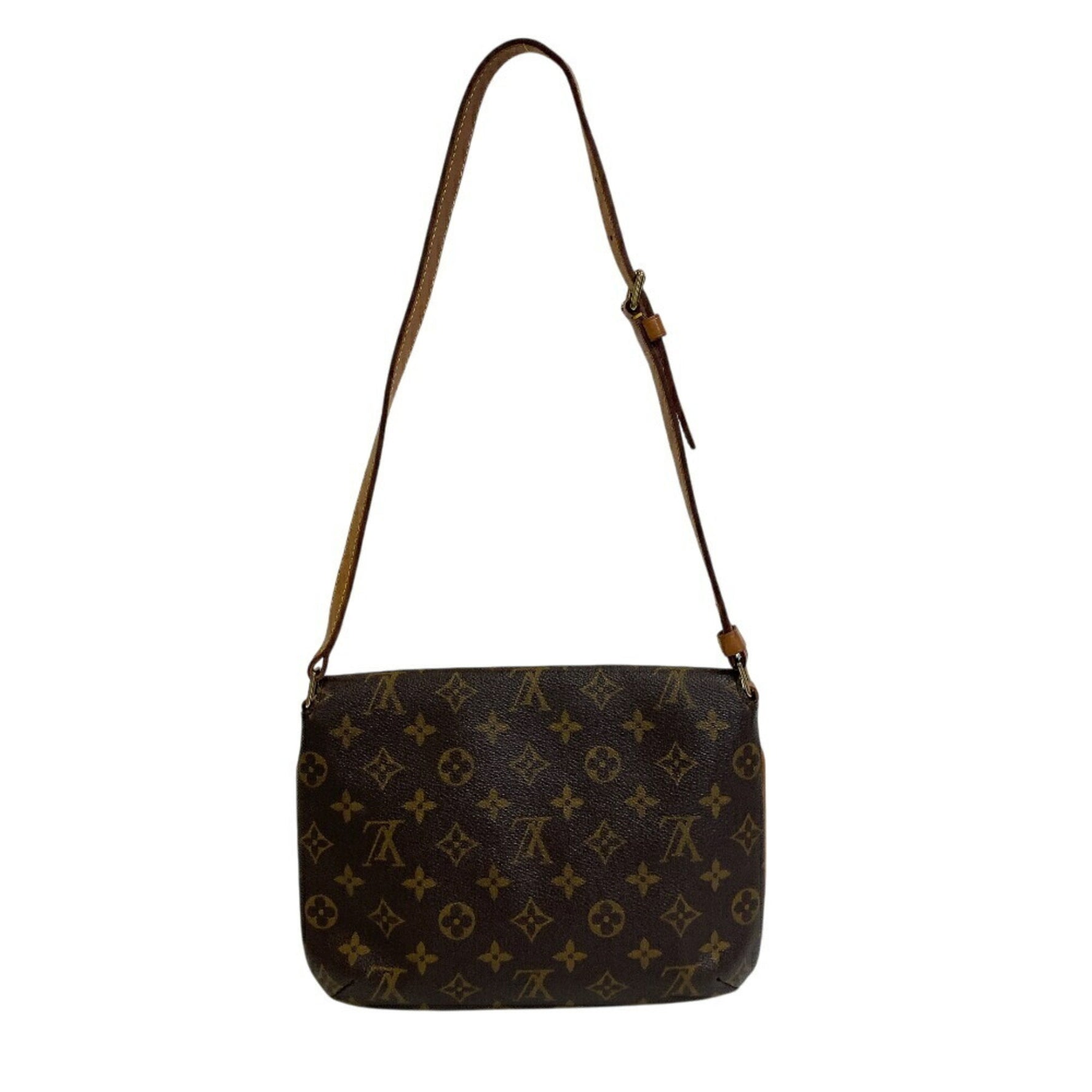 LOUIS VUITTON M51257 Musette Tango Monogram Shoulder Bag, Women's, Brown