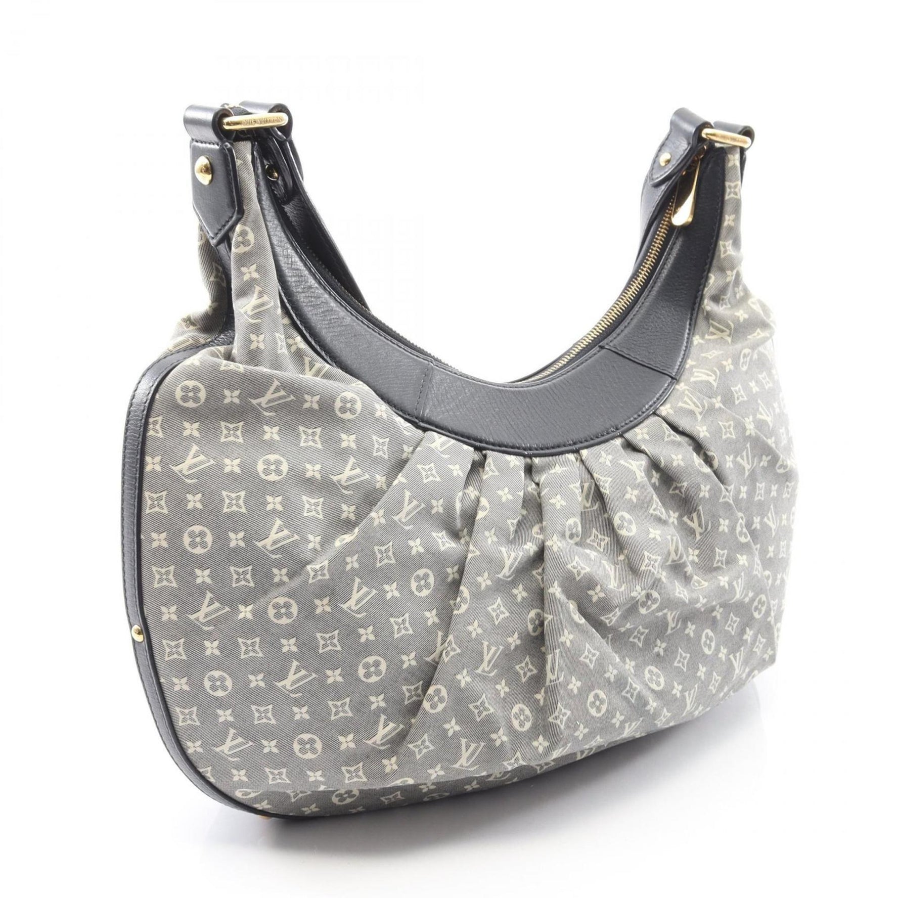 Louis Vuitton Rhapsody MM Monogram Idylle Ankle Shoulder Bag, Canvas and Leather, Blue Navy