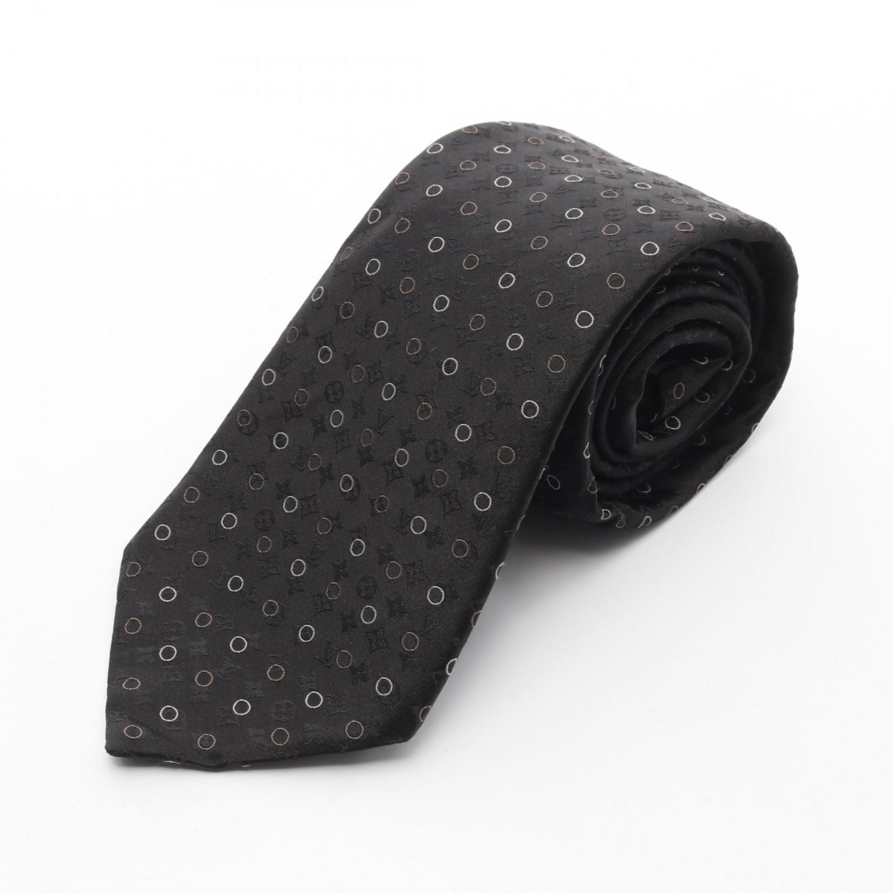 Louis Vuitton Monogram Dot Silk Tie