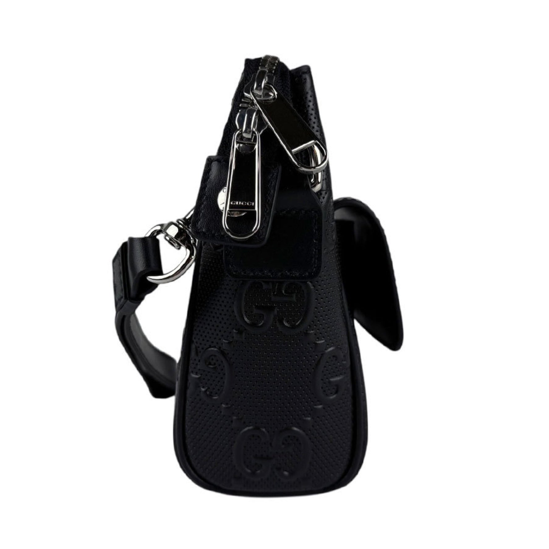 Gucci Men's Black Leather Clutch Bag z6596