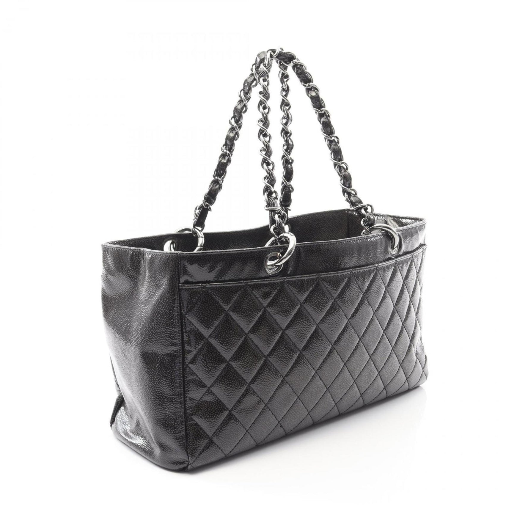 CHANEL 2.55 Tote Bag, Patent Leather
