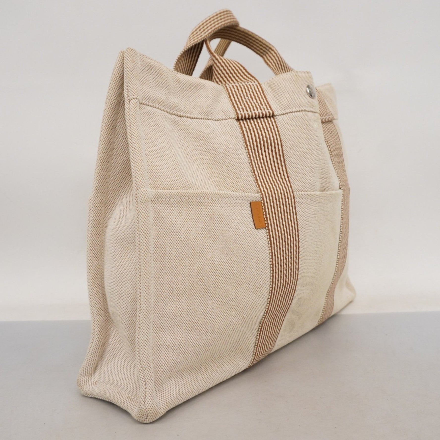 Hermes Hermès New Foule MM Tote Bag, Canvas