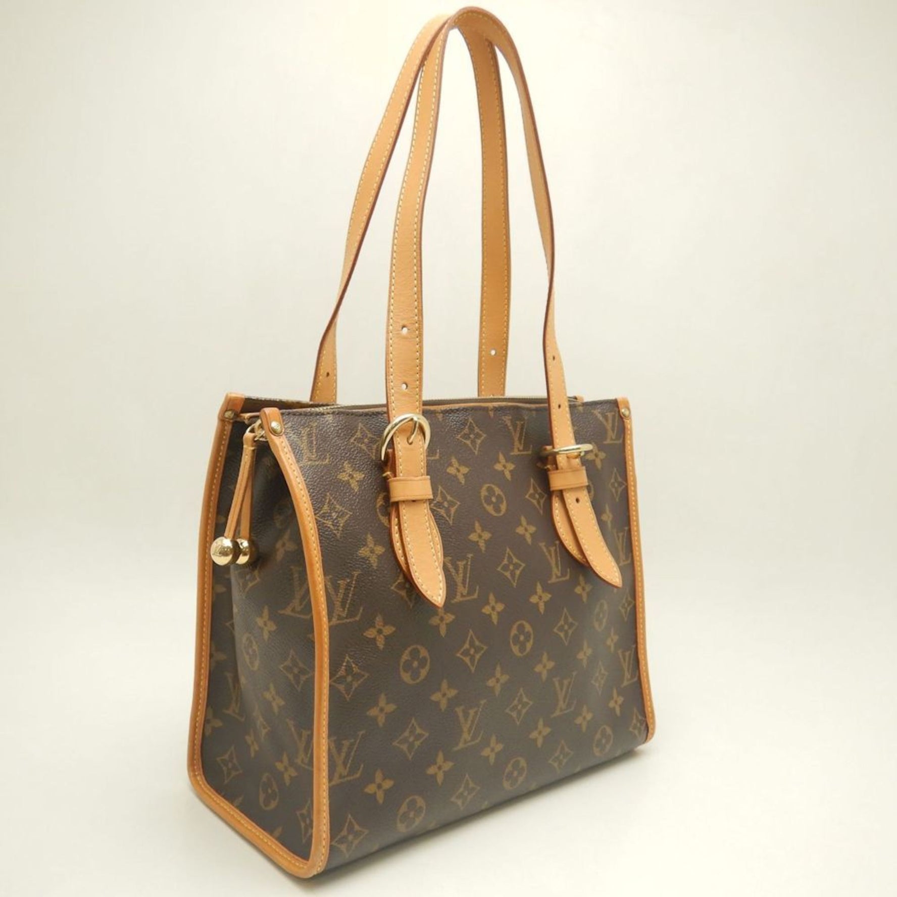 LOUIS VUITTON Monogram Popincourt Au M40007 Shoulder Bag, Brown, Women's,