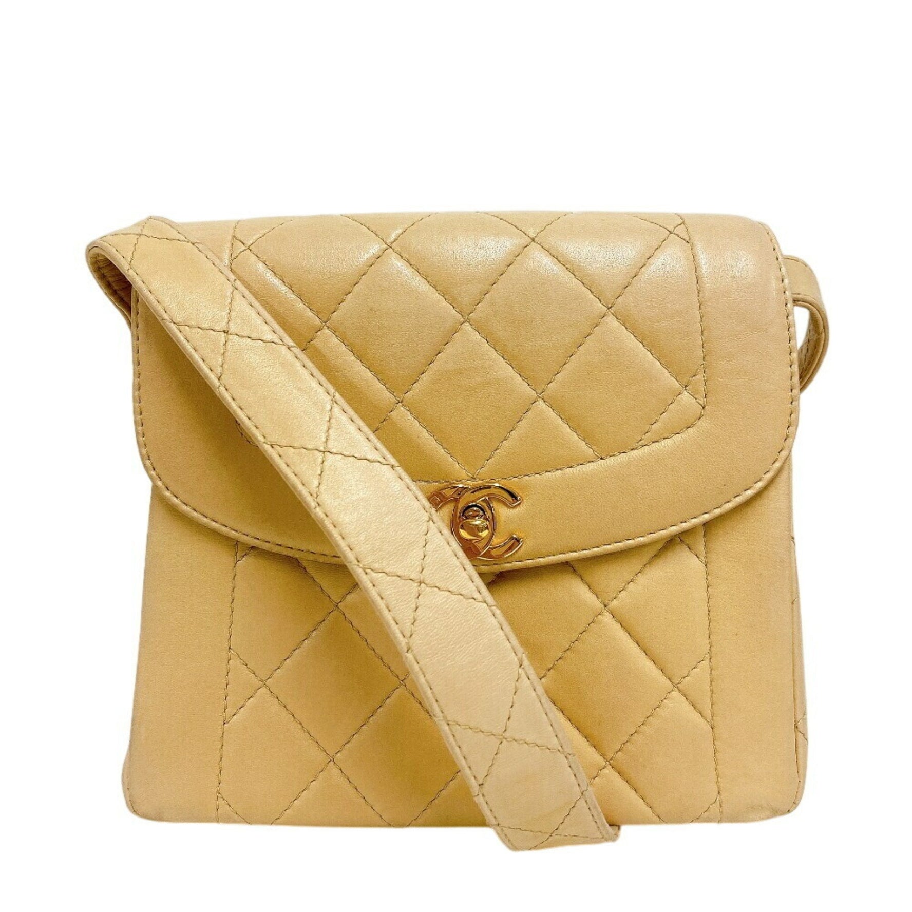 CHANEL Diana Flap Turnlock No. 5 Matelasse Handbag