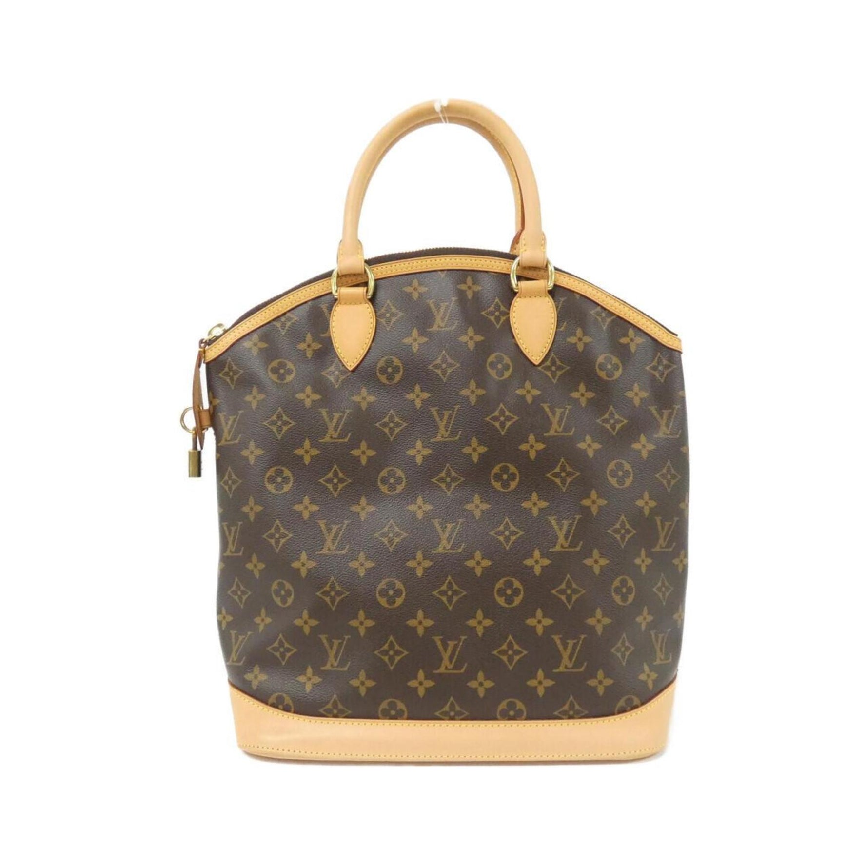 Louis Vuitton Monogram Lockit Vertical Handbag
