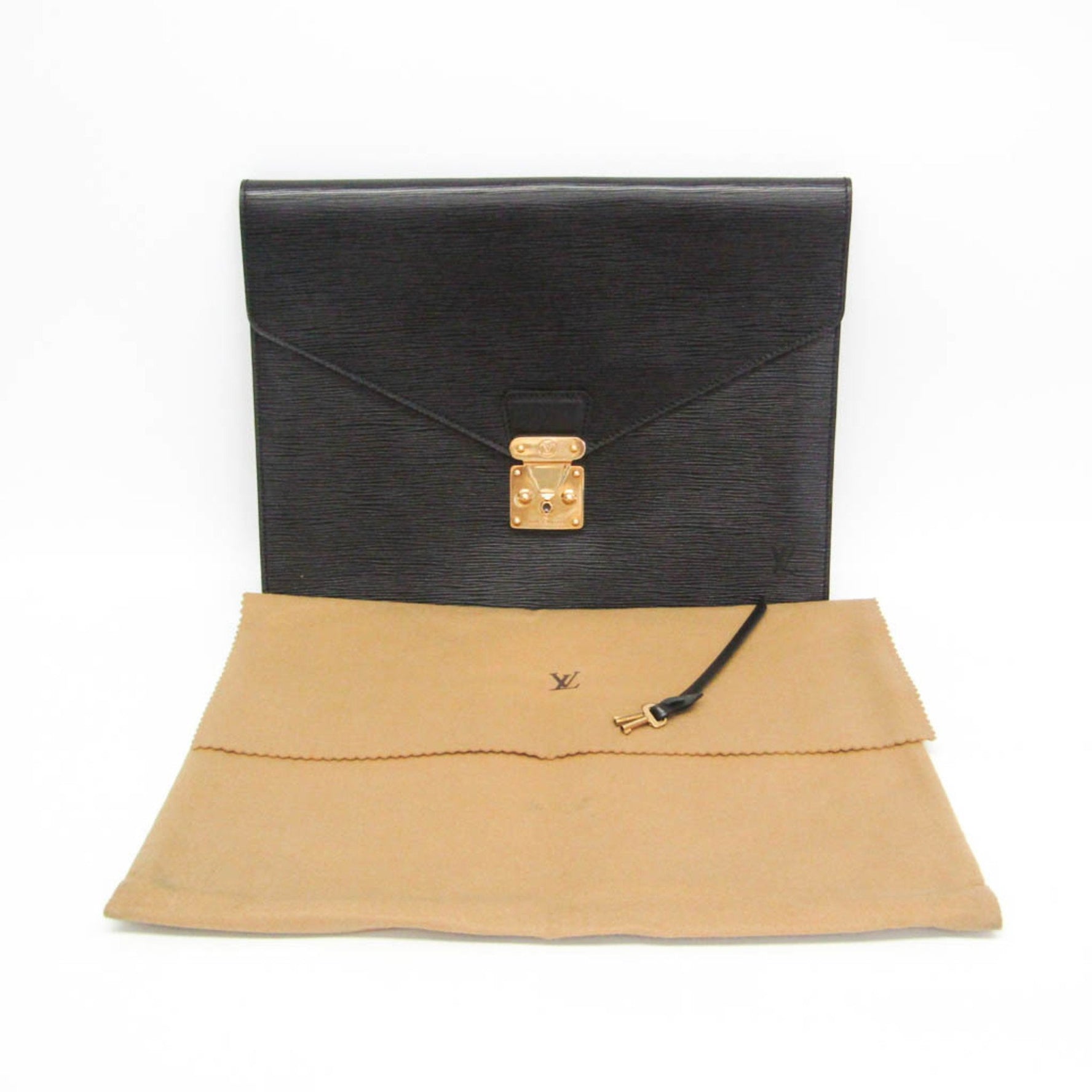 Louis Vuitton Epi Porto Documan Senatour Men,Women Briefcase,Clutch Bag