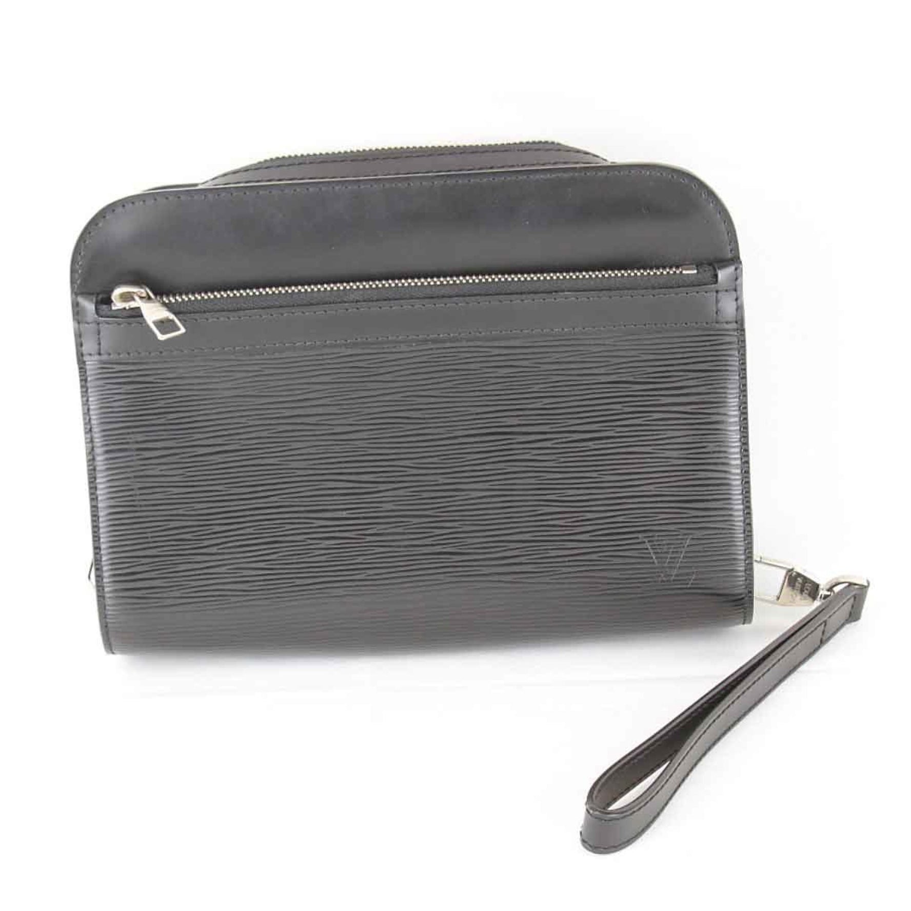 LOUIS VUITTON Louis Vuitton Hoche M59362 Second Bag Epi Leather Black Men's