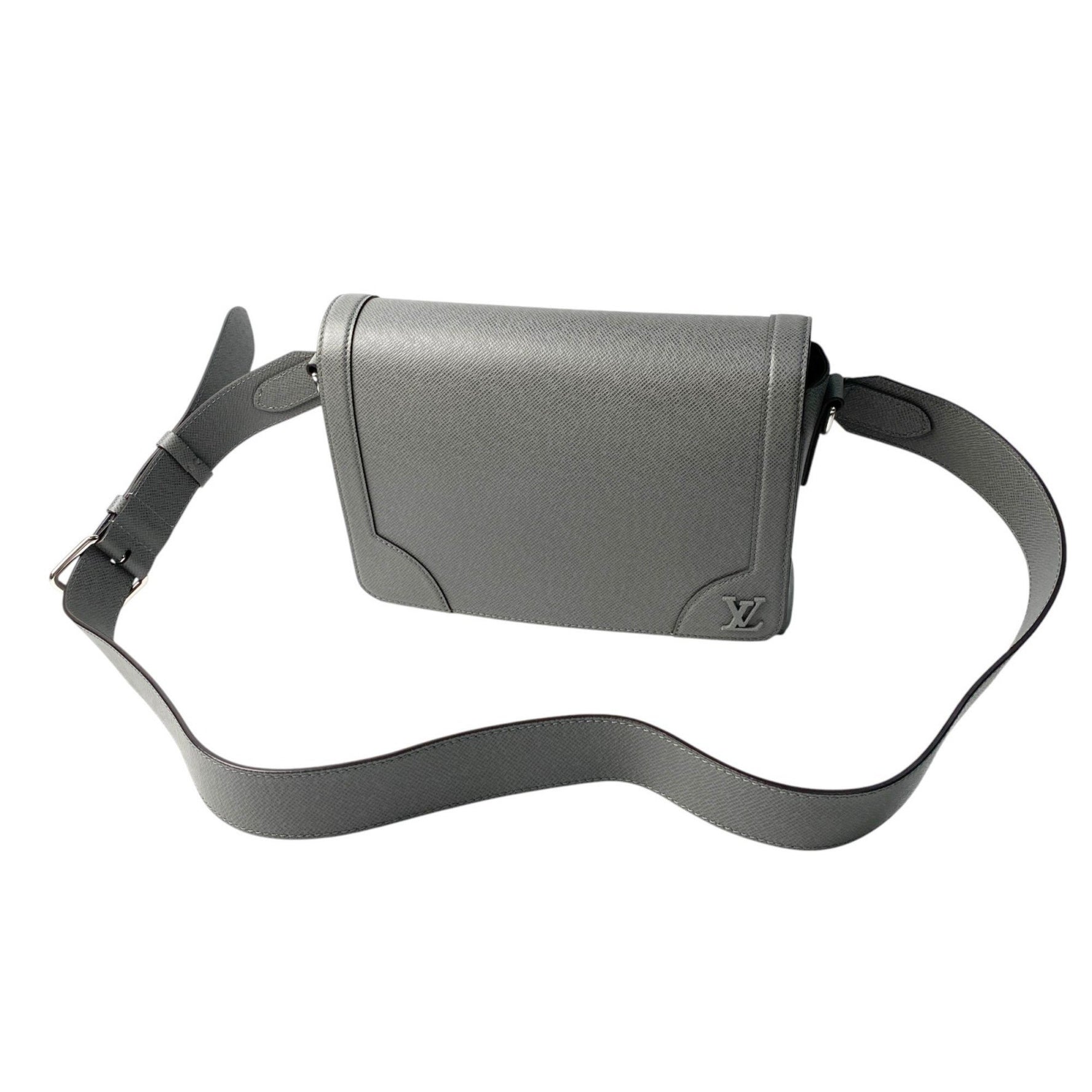 Louis Vuitton Taiga New Flap Messenger Shoulder Bag, IC Crossbody Bag