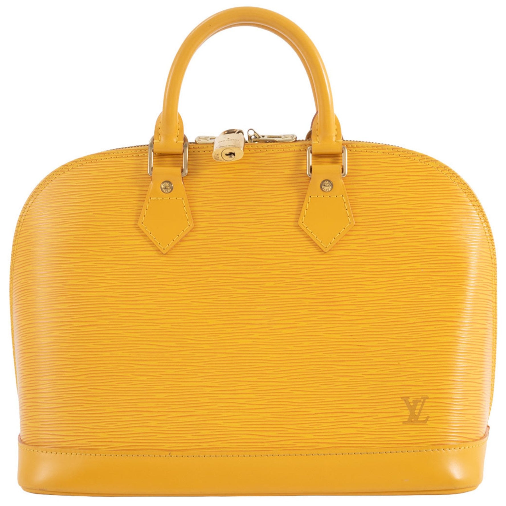 Louis Vuitton Alma PM Handbag Epi Leather Tassili