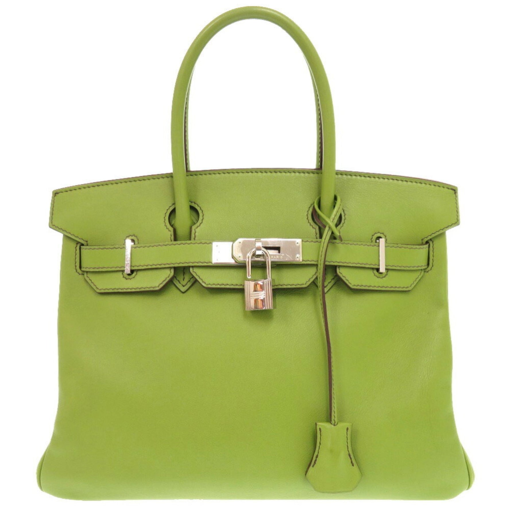 Hermès Birkin 30 in Swift leather, anise green, K stamped, 1582, HERMES