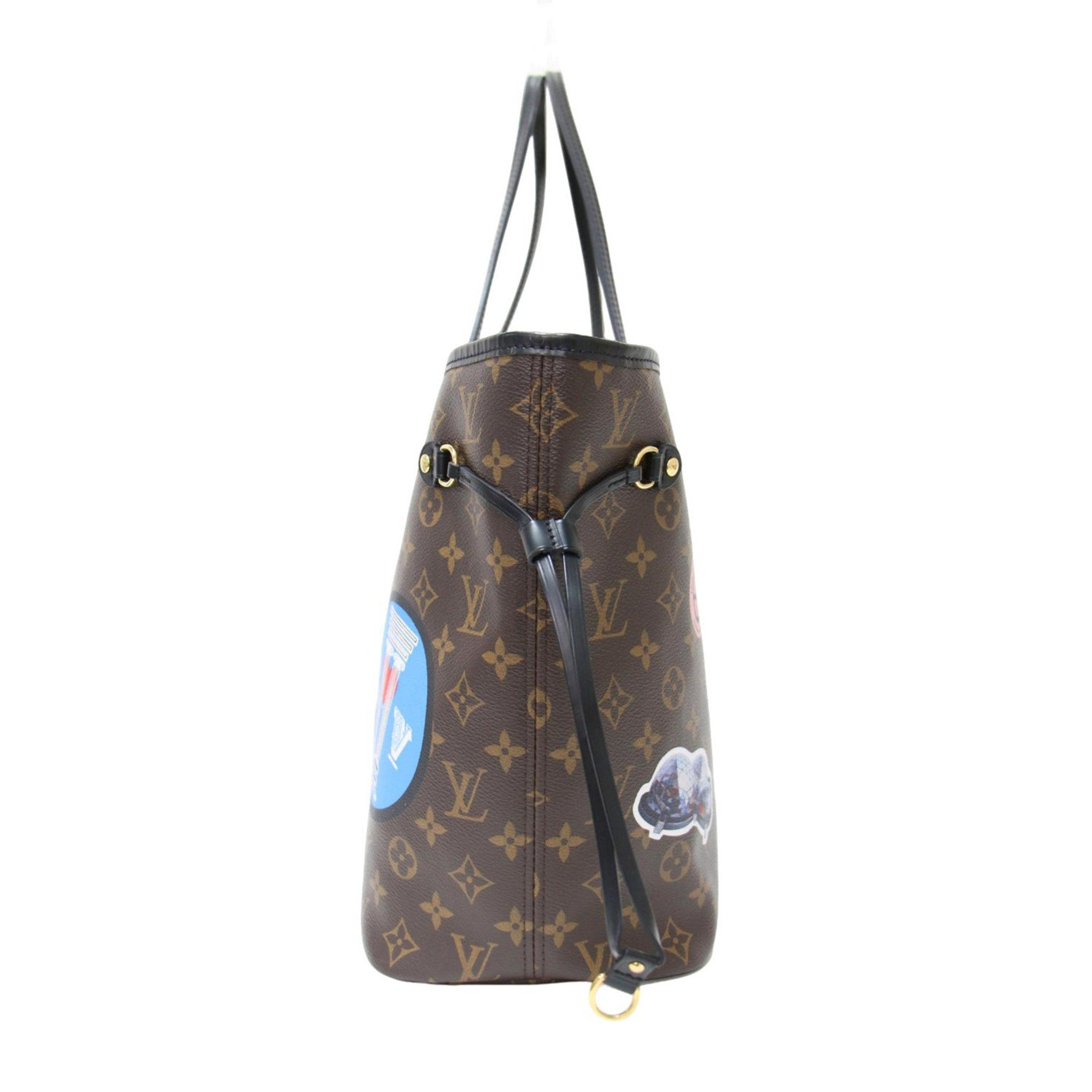 LOUIS VUITTON Louis Vuitton My Monogram World Tour Neverfull MM Tote Bag M42844 Shoulder Canvas Brown