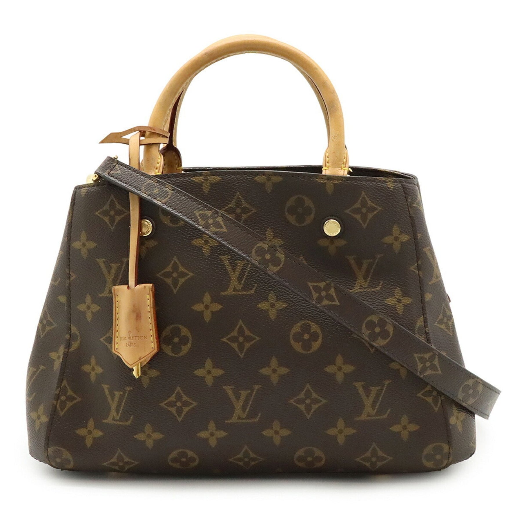 Louis Vuitton Monogram Montaigne BB Handbag Shoulder Bag
