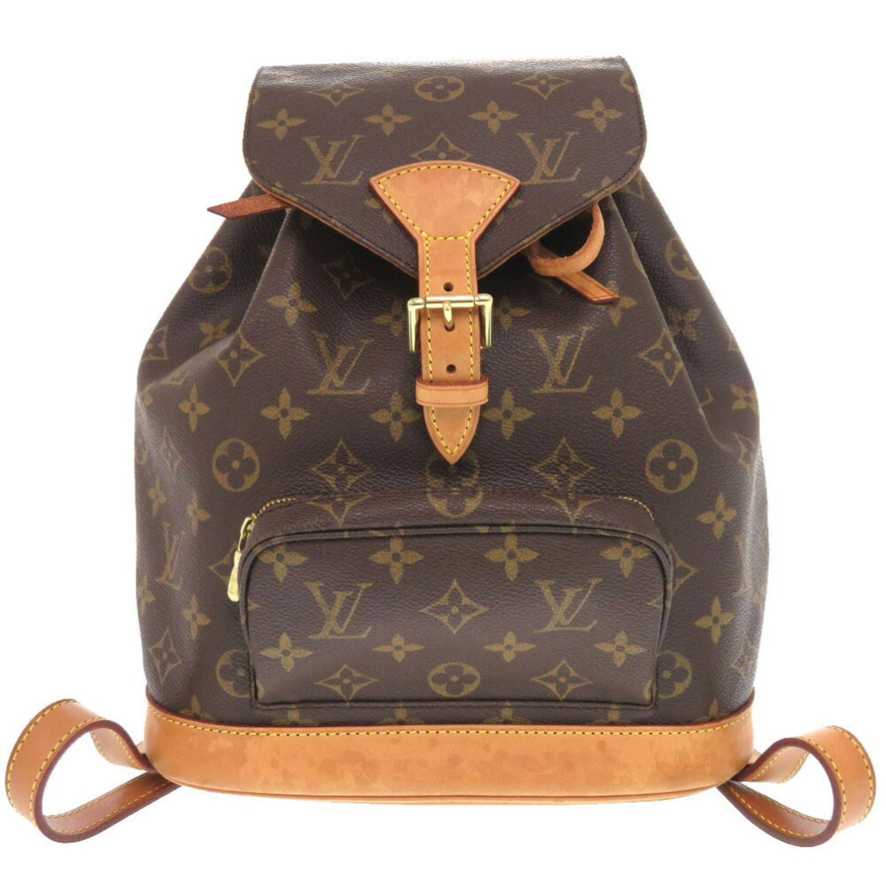 Louis Vuitton Montsouris MM Monogram Backpack Bag LV 1571 LOUIS VUITTON