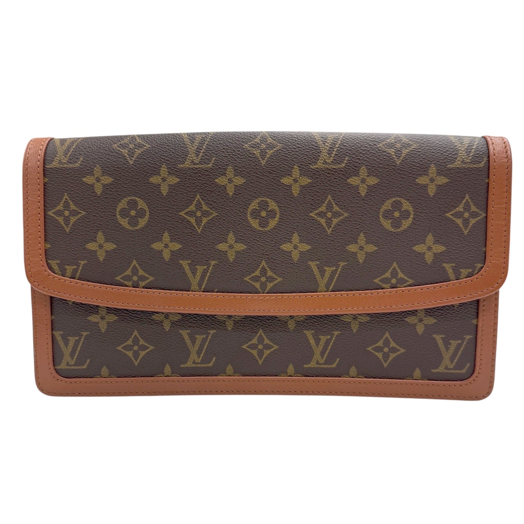 Louis Vuitton Pochette Dame GM Clutch Bag/Second Bag Monogram Leather