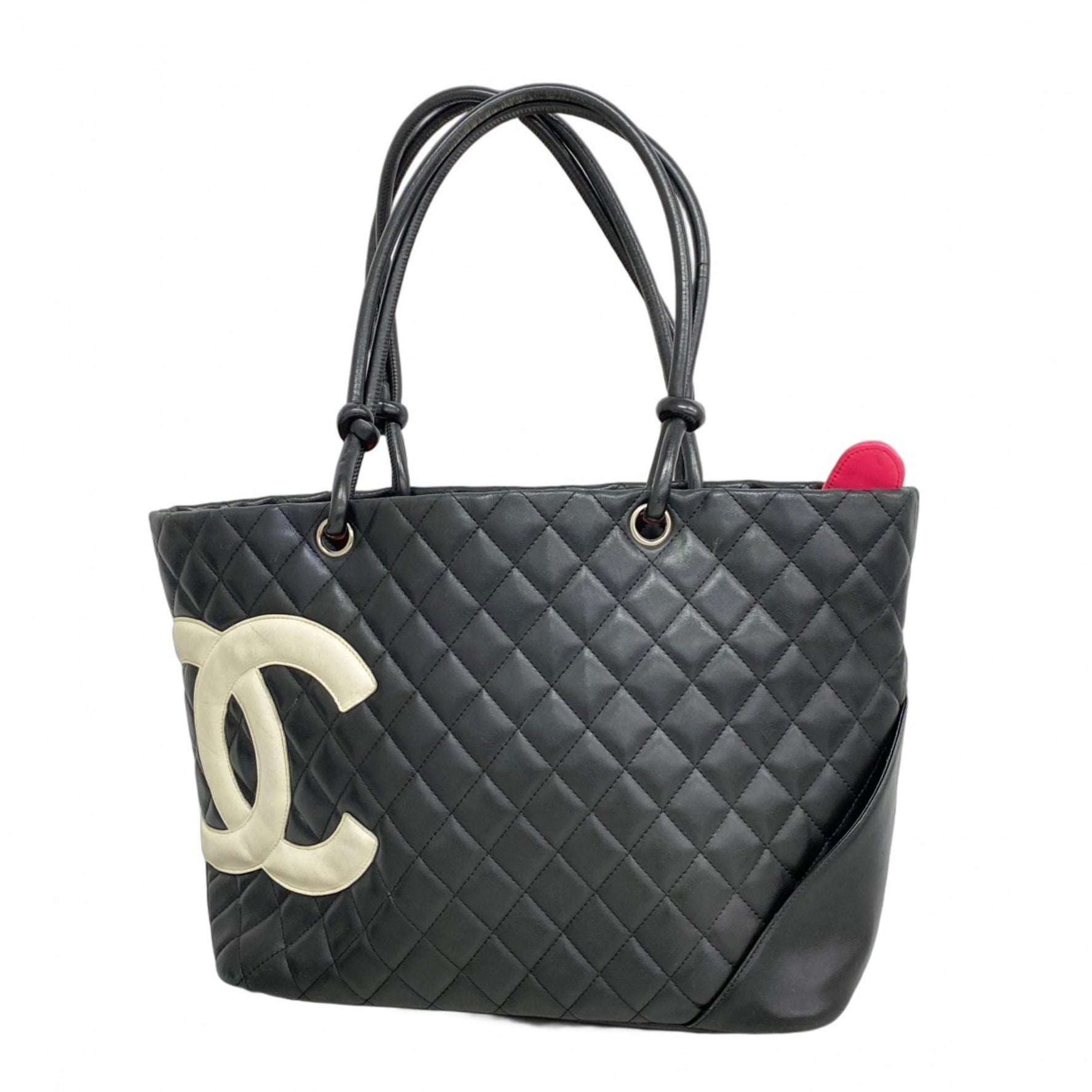 Chanel Cambon Tote Bag, Lambskin
