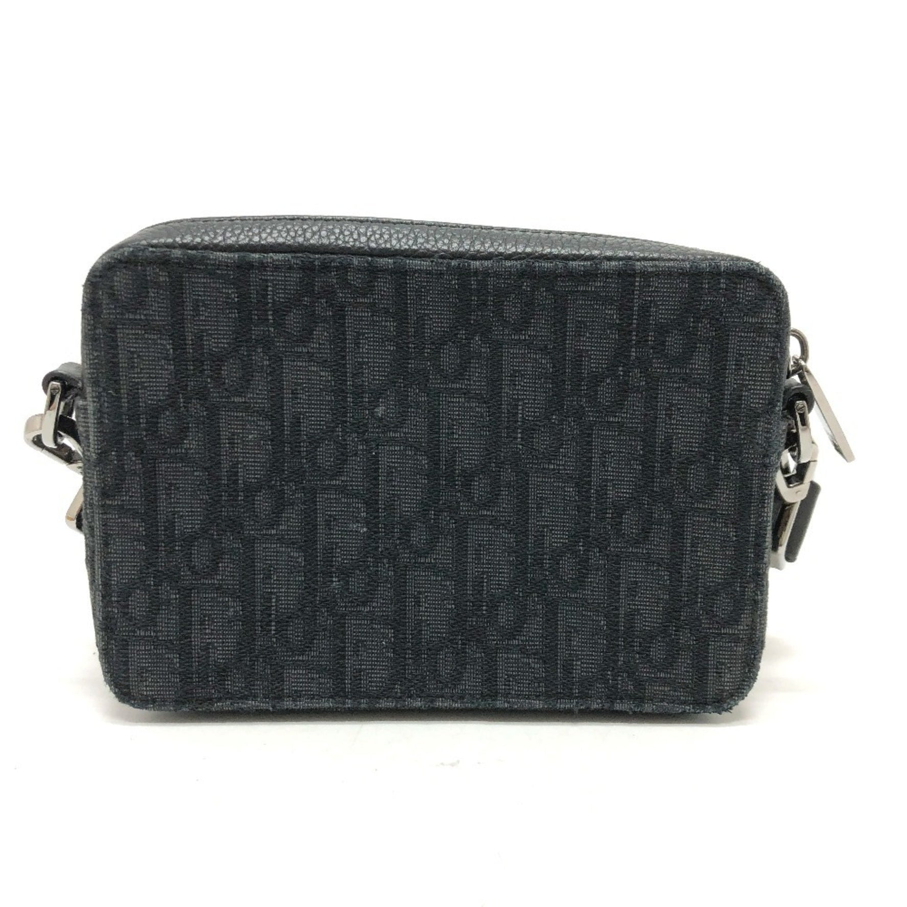 Christian Dior Dior Oblique Messenger Pouch Shoulder Bag in Canvas