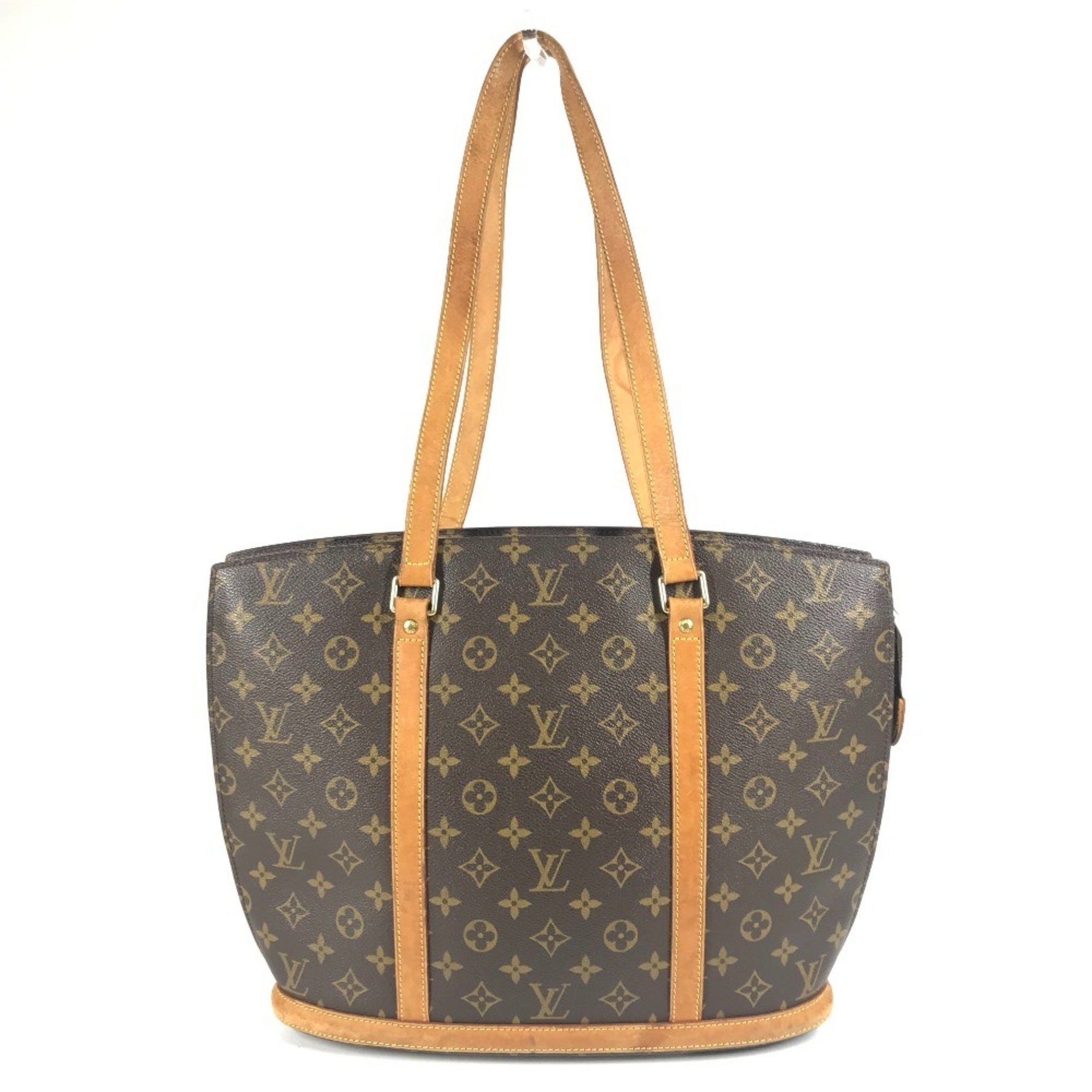 LOUIS VUITTON Monogram Babylon Tote Bag, Shoulder Canvas, Men's/Women's