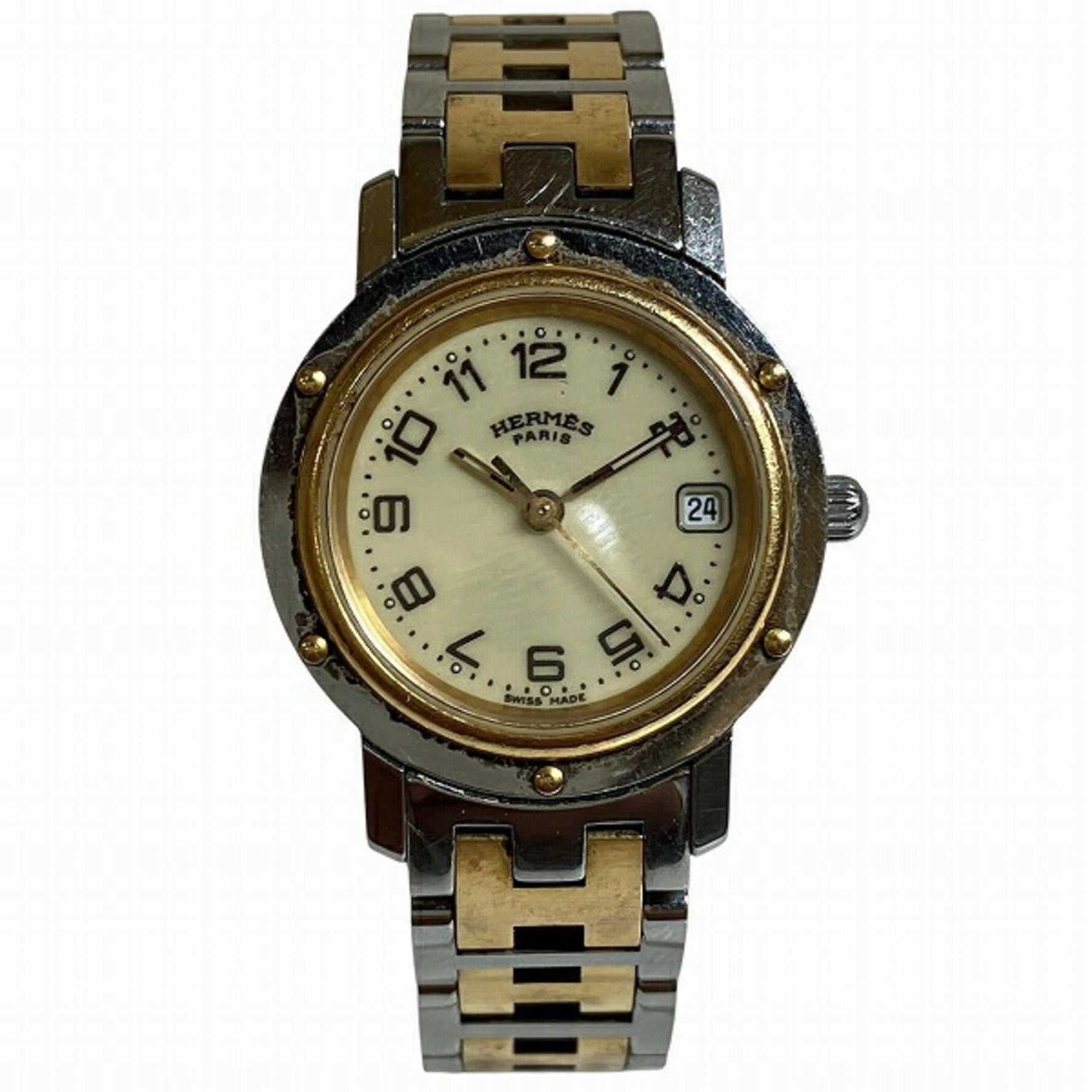 Hermes Clipper CL4.220 Quartz Watch Women's