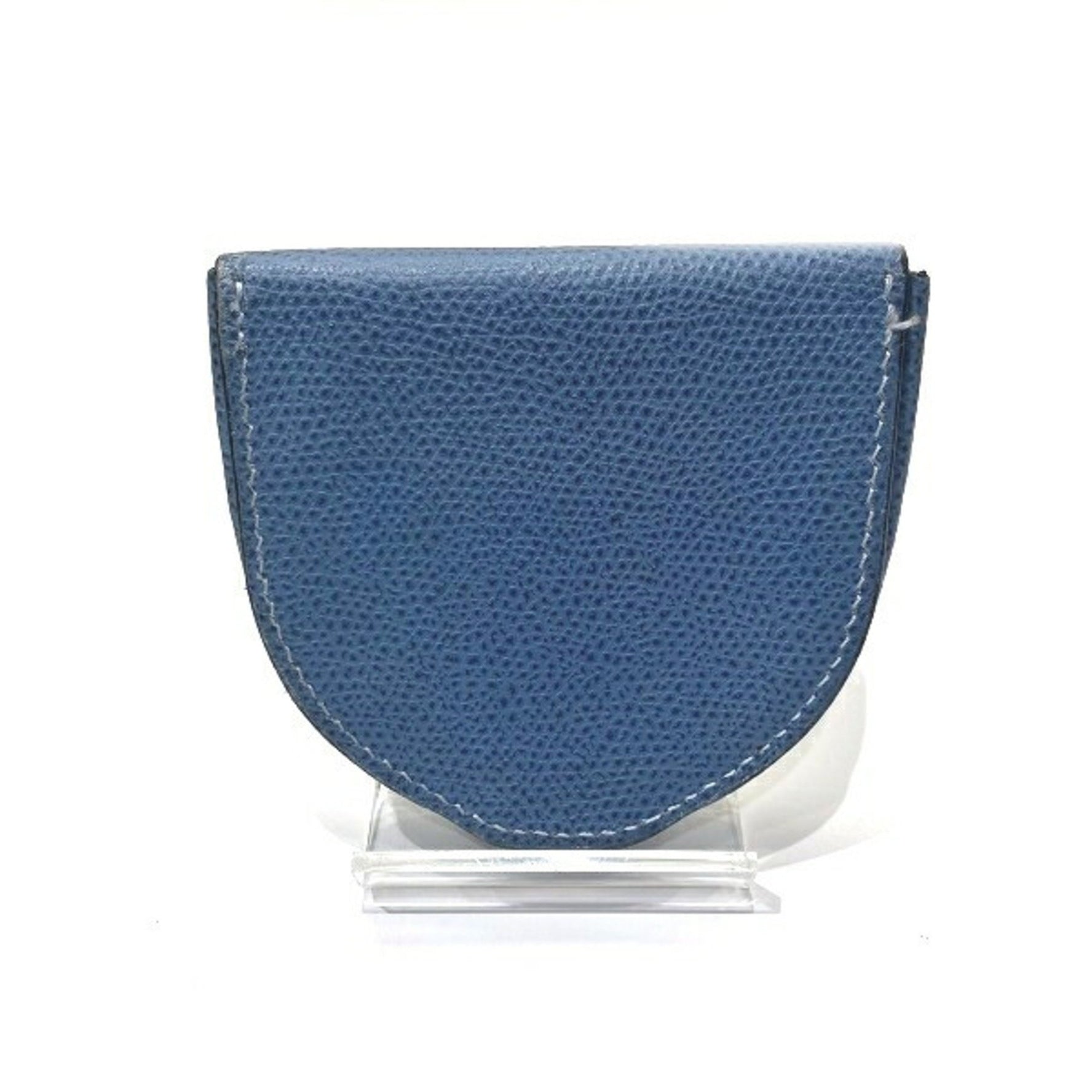 Valextra VF00 Leather Coin Purse Wallets and Cases for Men Women Accessories