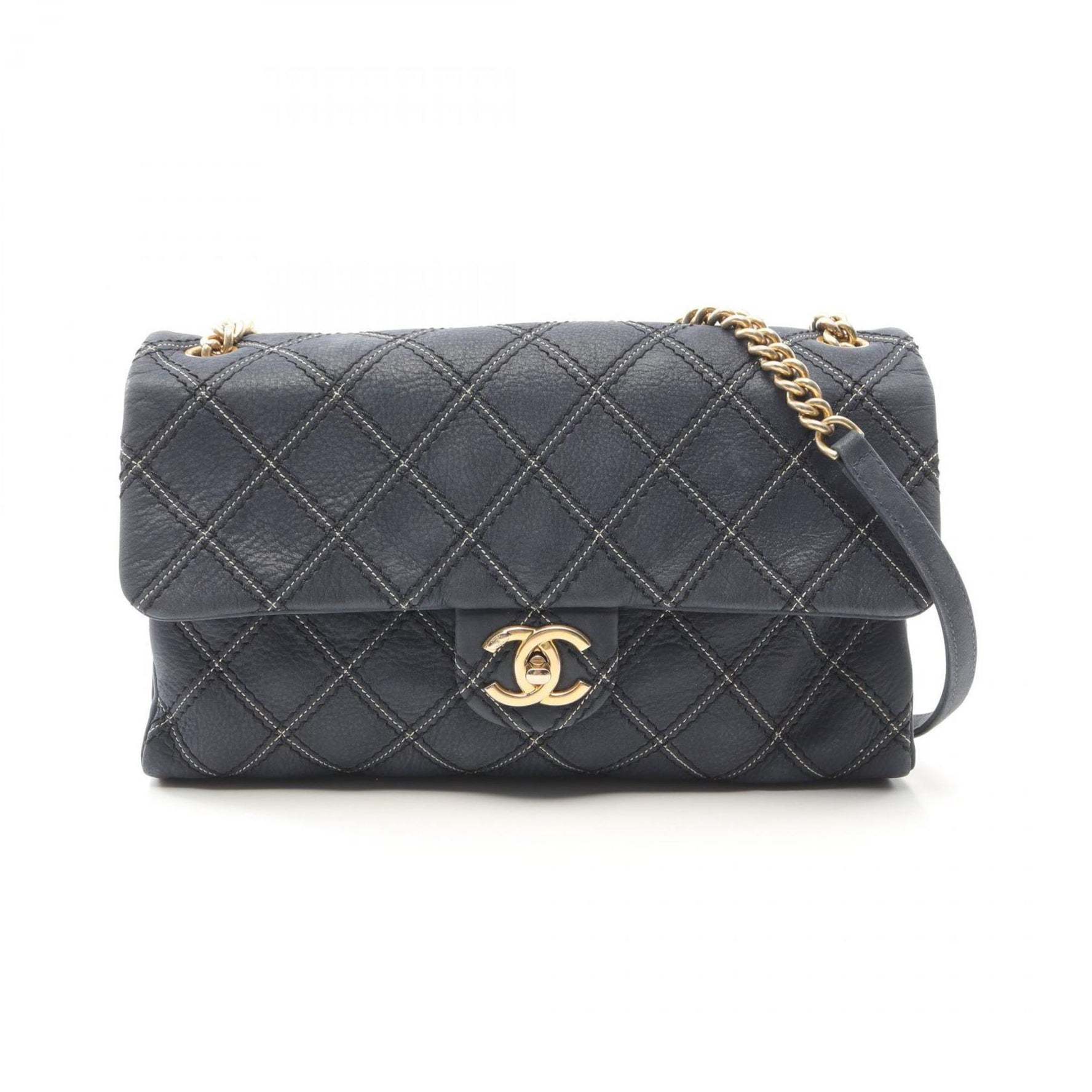 CHANEL Shoulder Bag, Calfskin Leather