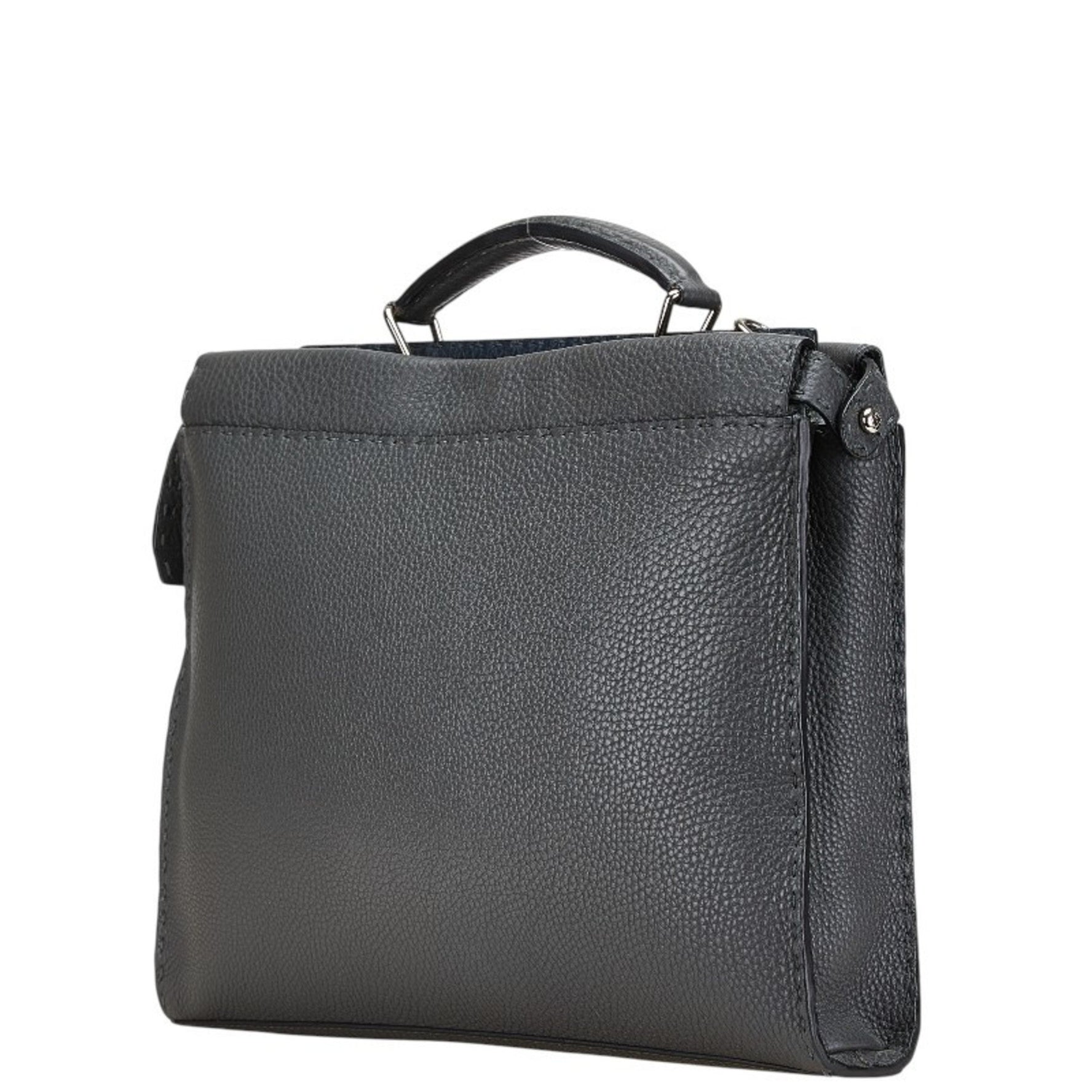 Fendi Selleria Peekaboo Business Bag/Shoulder Bag, Leather