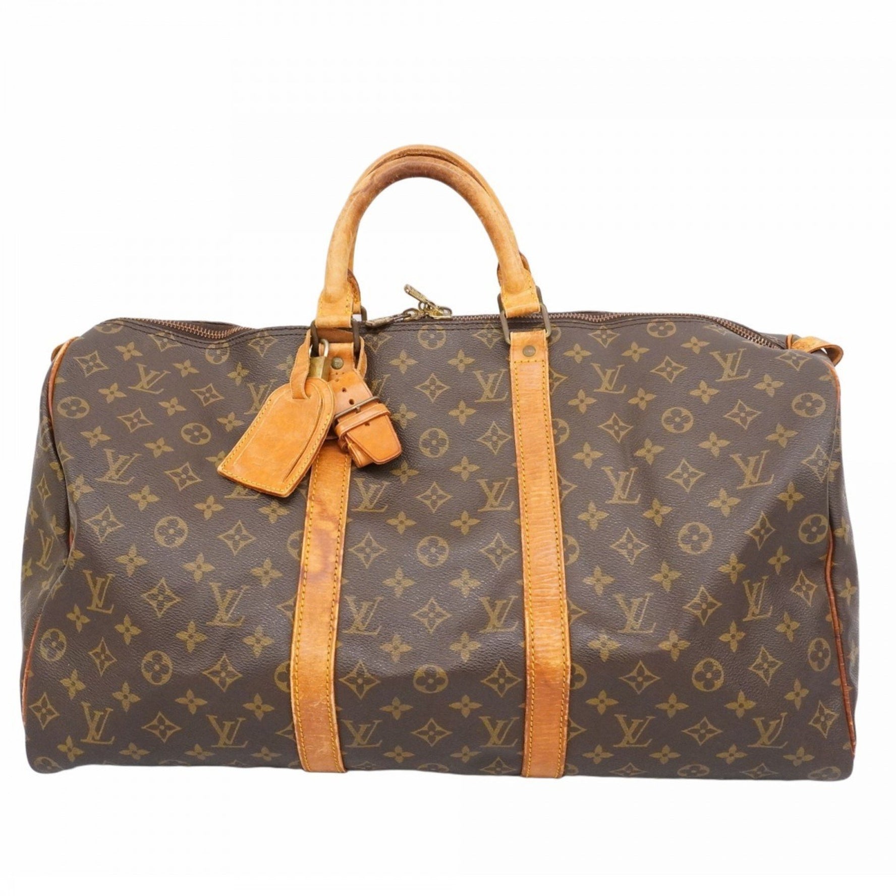 Louis Vuitton Monogram Keepall 50 Boston Bag Men's and