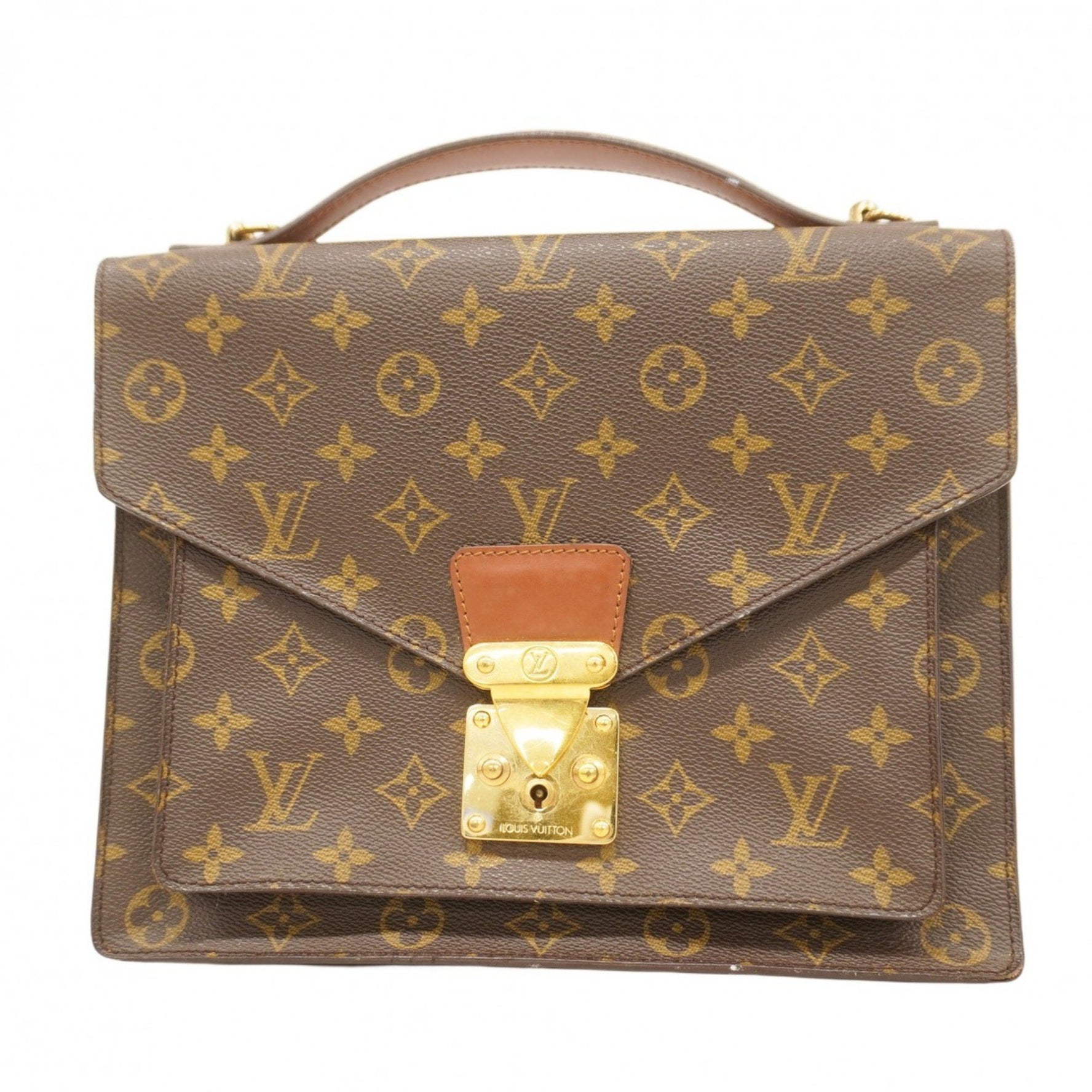 Louis Vuitton Monogram Monceau 28 Handbag