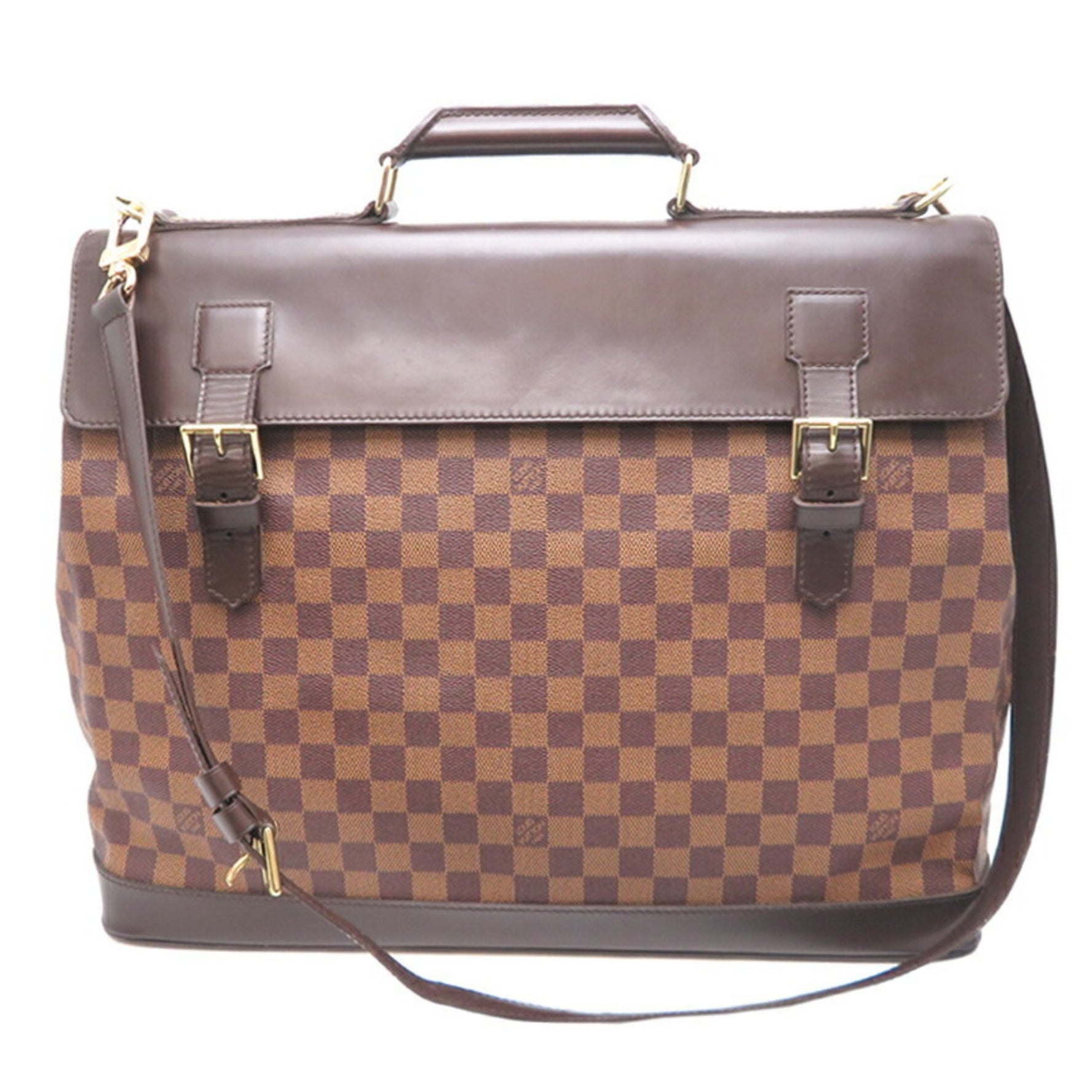 Louis Vuitton West End PM and Men's Boston Bag Damier Ebene (Brown)