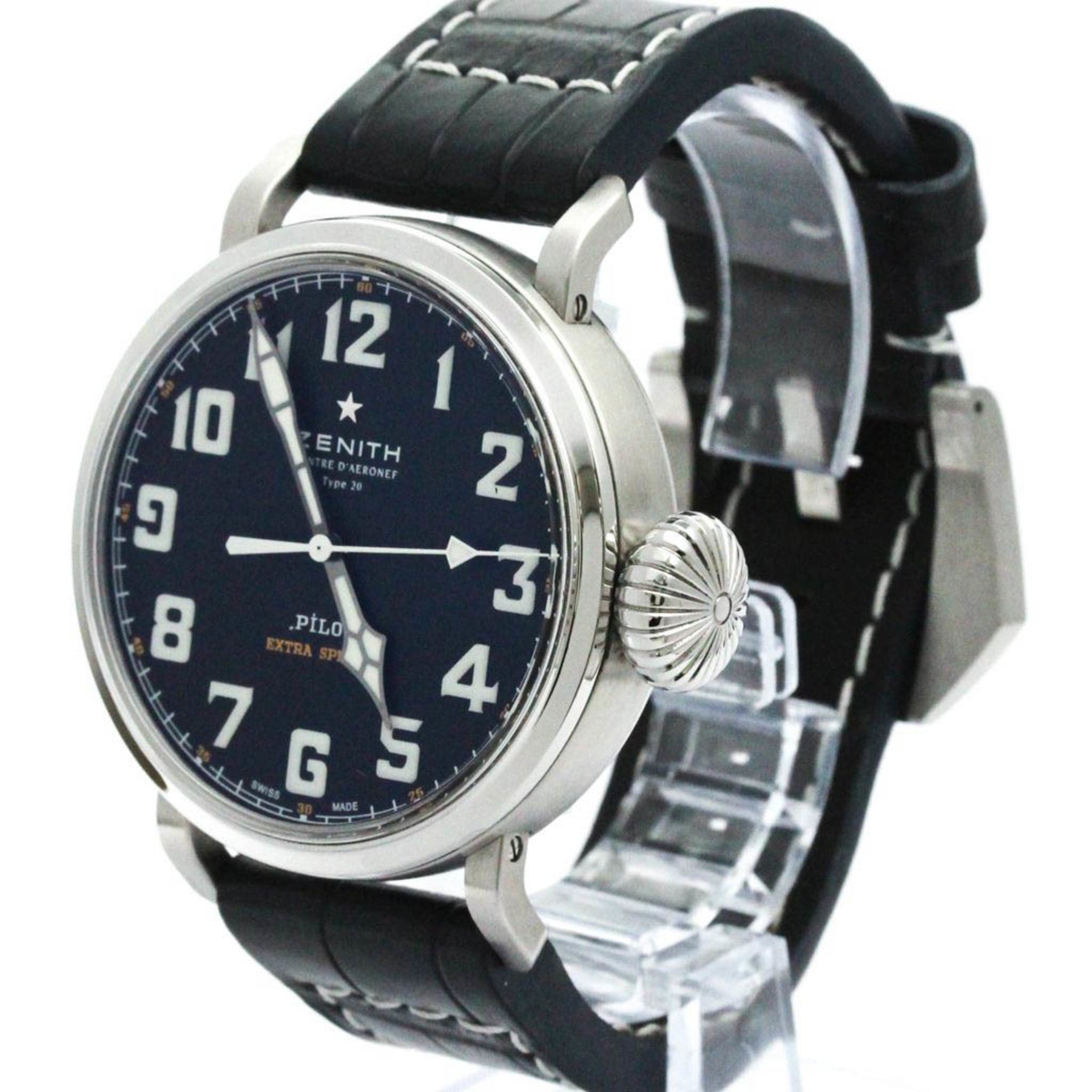 ZENITH Pilot Type 20 Extra Special Steel Automatic Watch 03.2430.3000