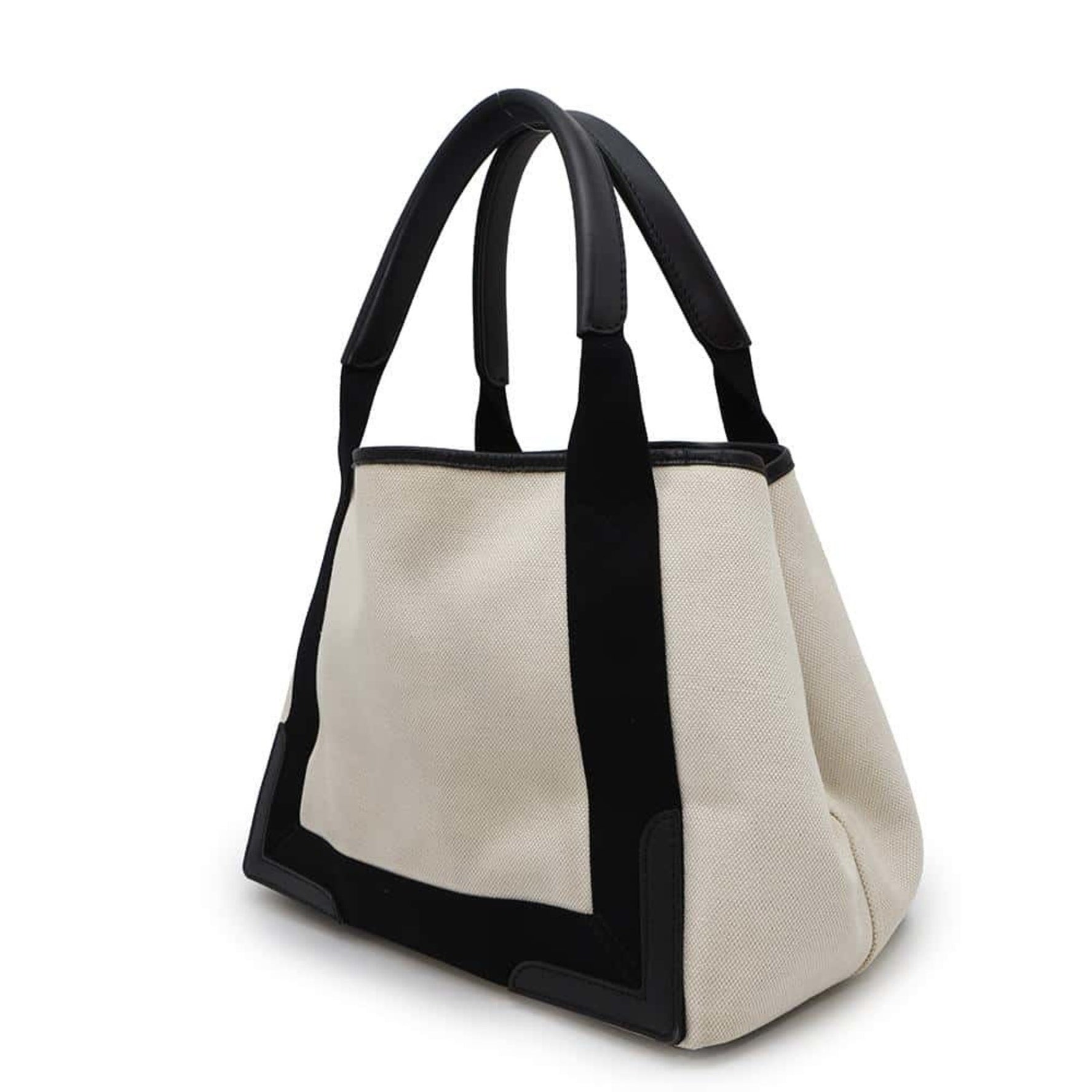 Balenciaga Tote Bag Navy Cabas S BALENCIAGA Small Size Black