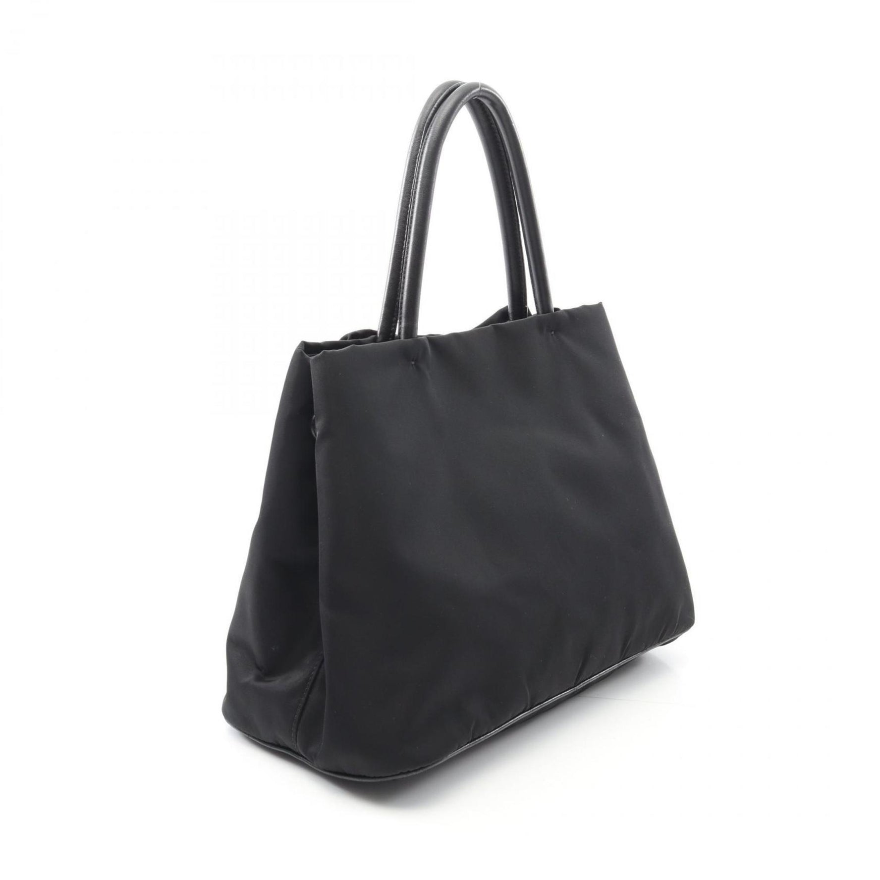 Prada handbag, nylon and leather