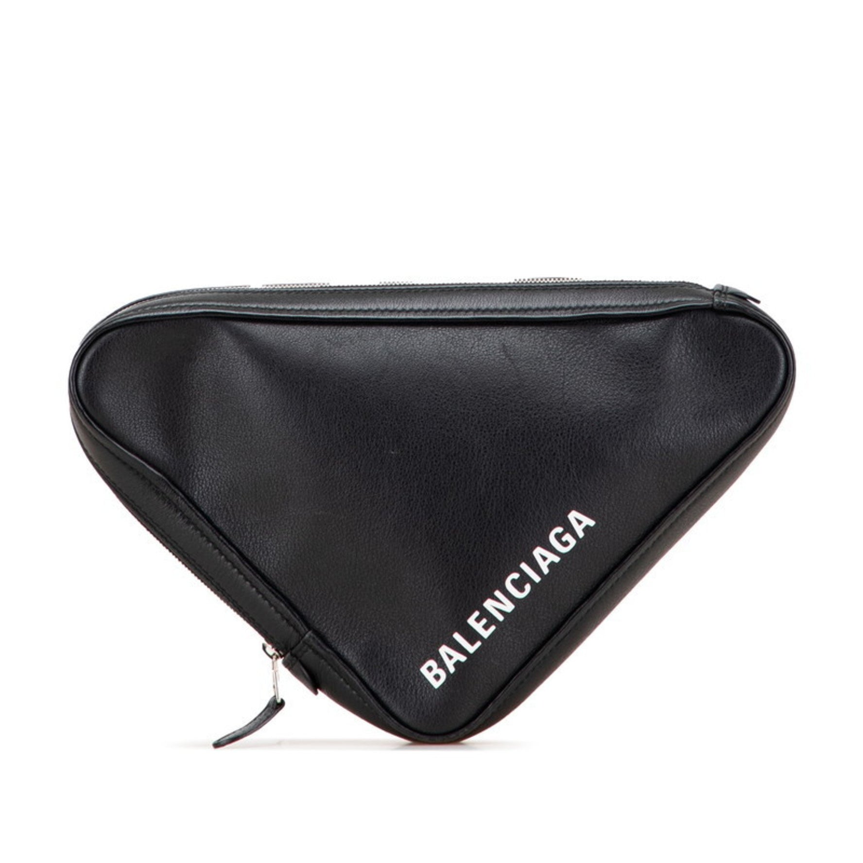 Balenciaga Triangle Clutch Bag/Second Bag/Pouch Leather