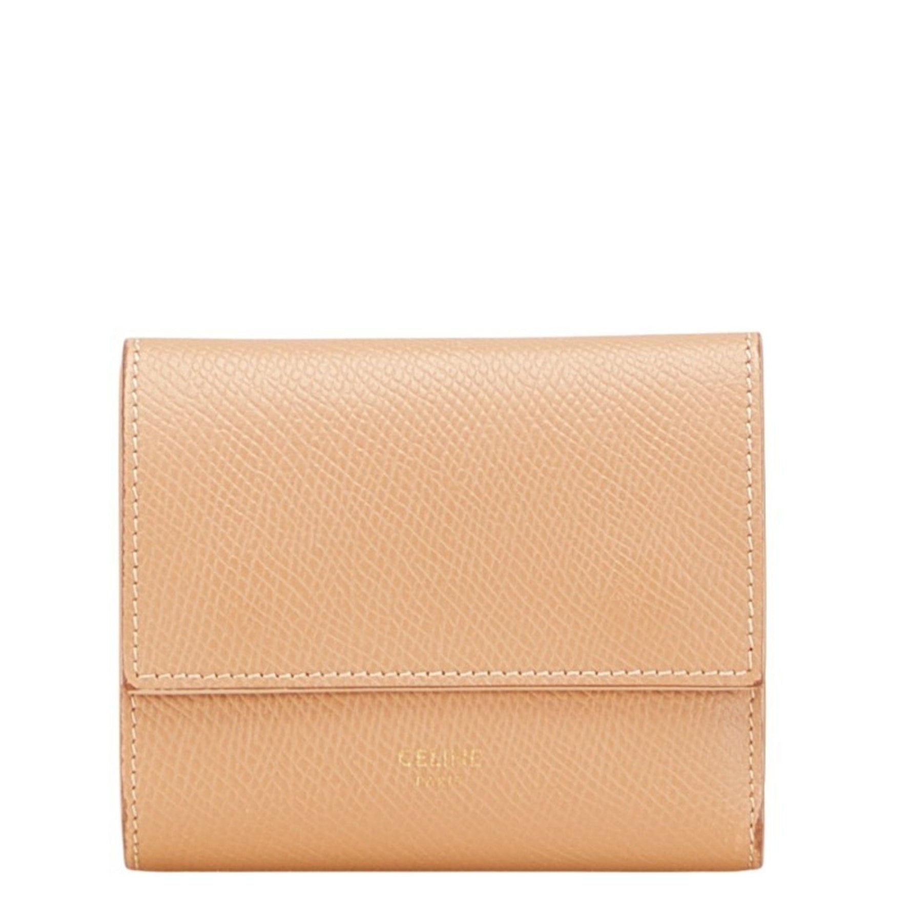 Celine Small Trifold Wallet, Leather