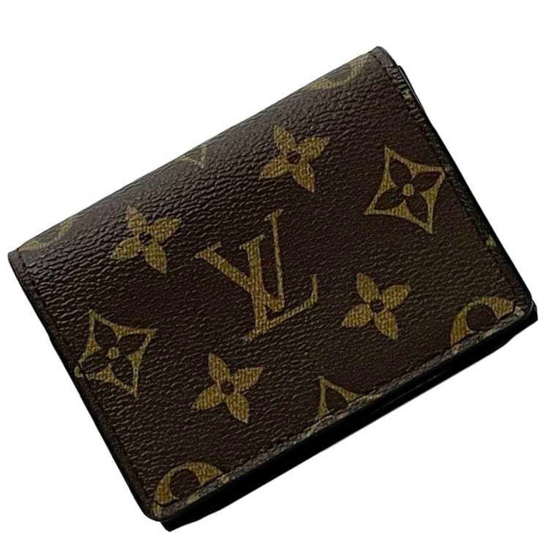 Louis Vuitton Envelope Cult de Visite business card holder, Monogram canvas, This case with a flap is available in and suitable for both men women.